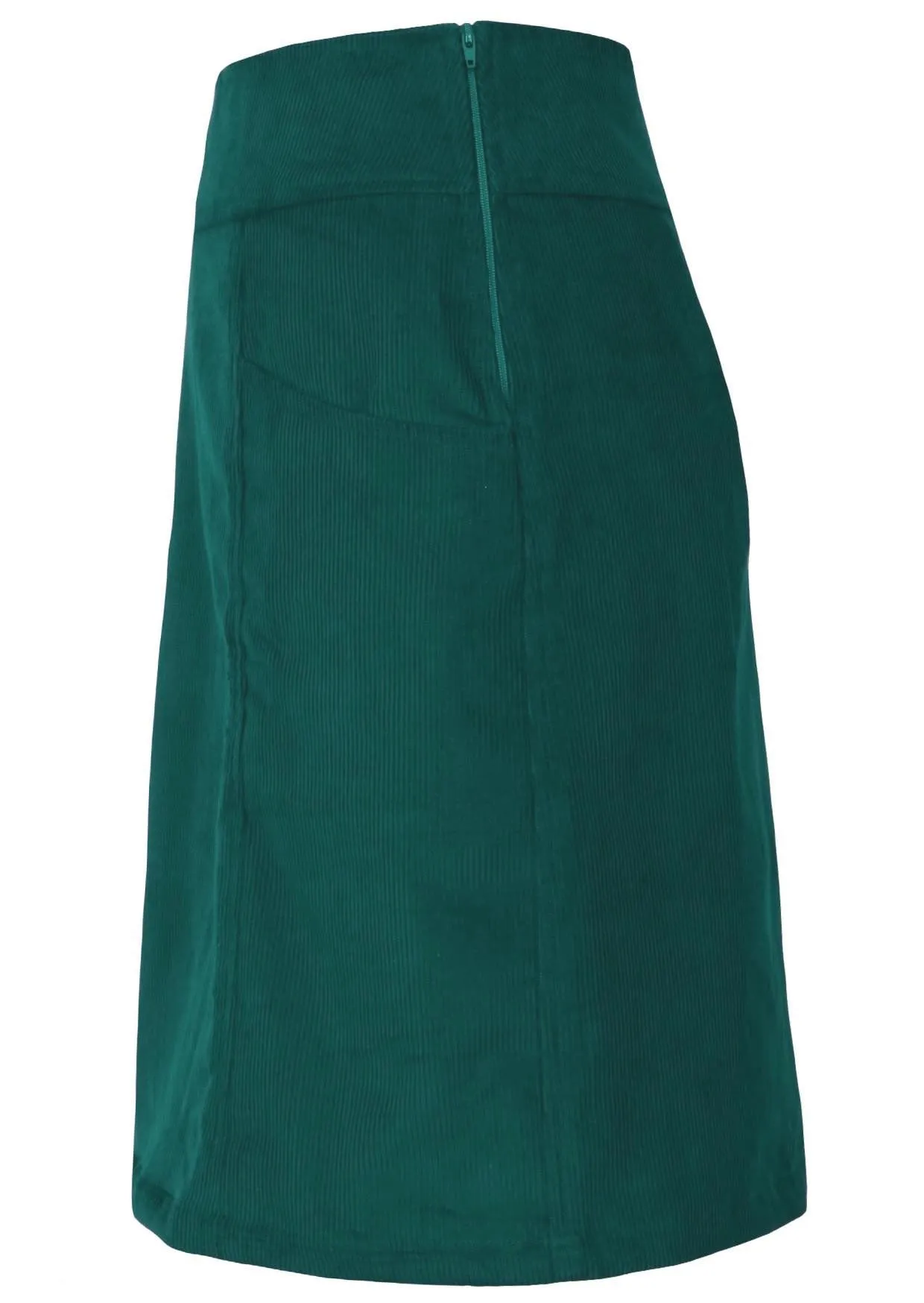 Aalia Corduroy Skirt Everglade
