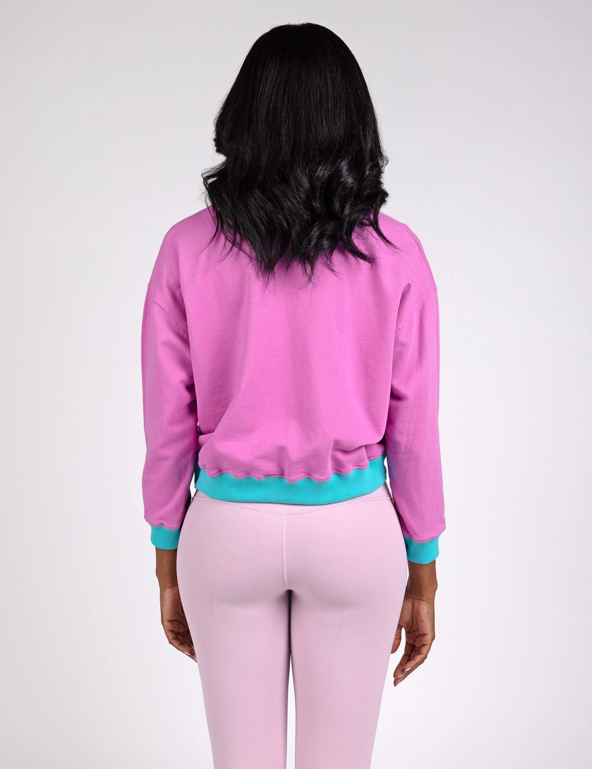 Adventure Crop Crew Sweatshirt