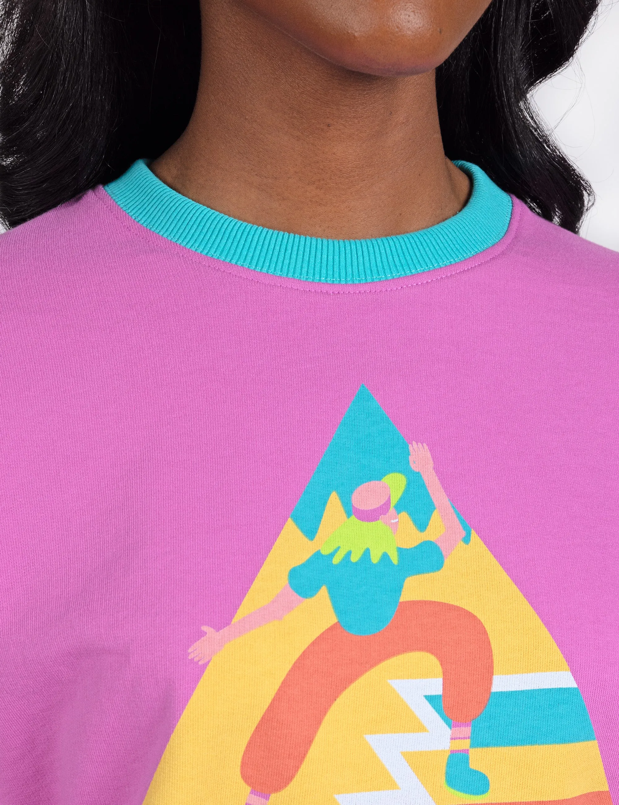 Adventure Crop Crew Sweatshirt
