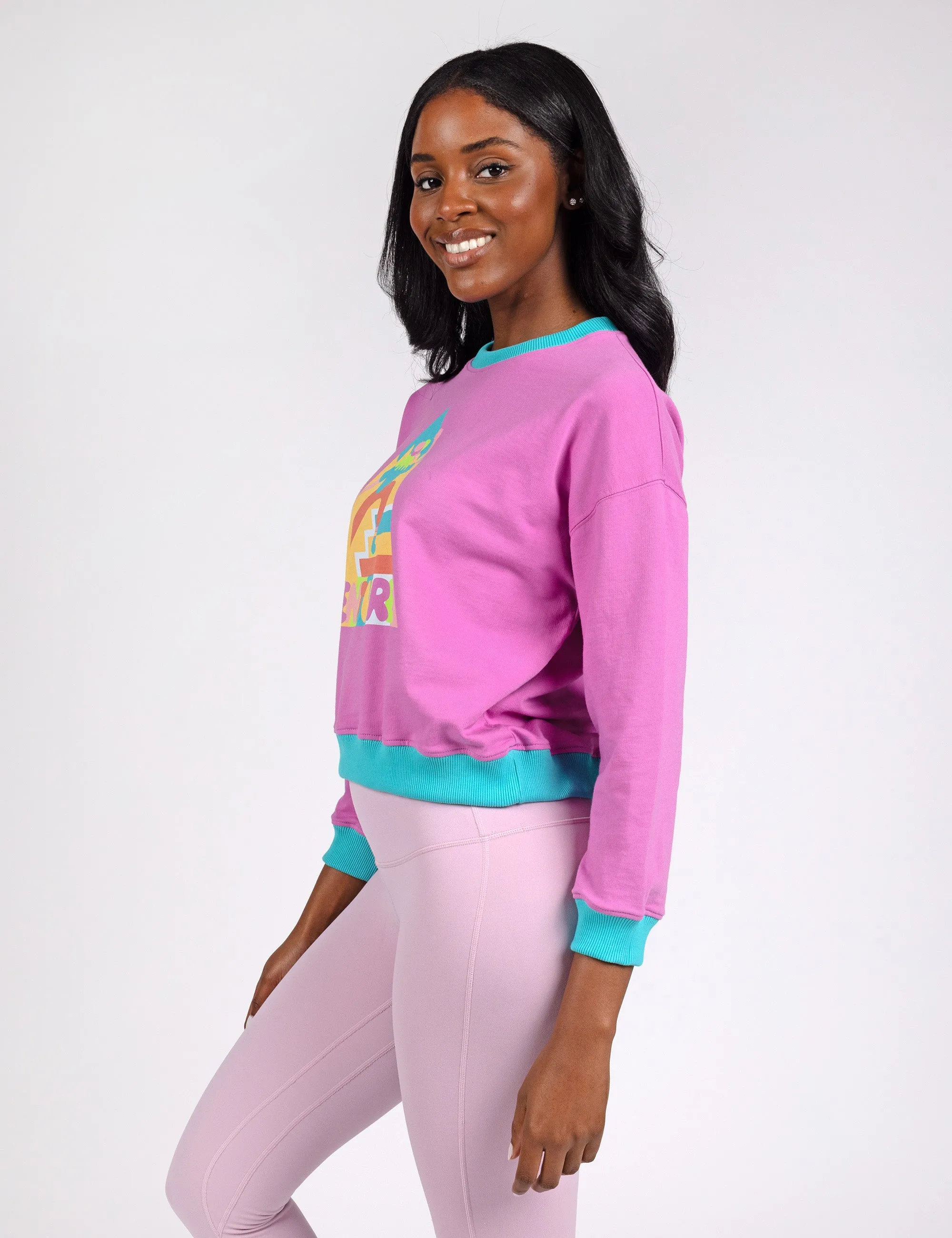 Adventure Crop Crew Sweatshirt