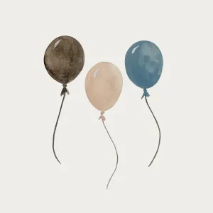 Atlas & August Ballon - Group 2 Reusable Wall Sticker