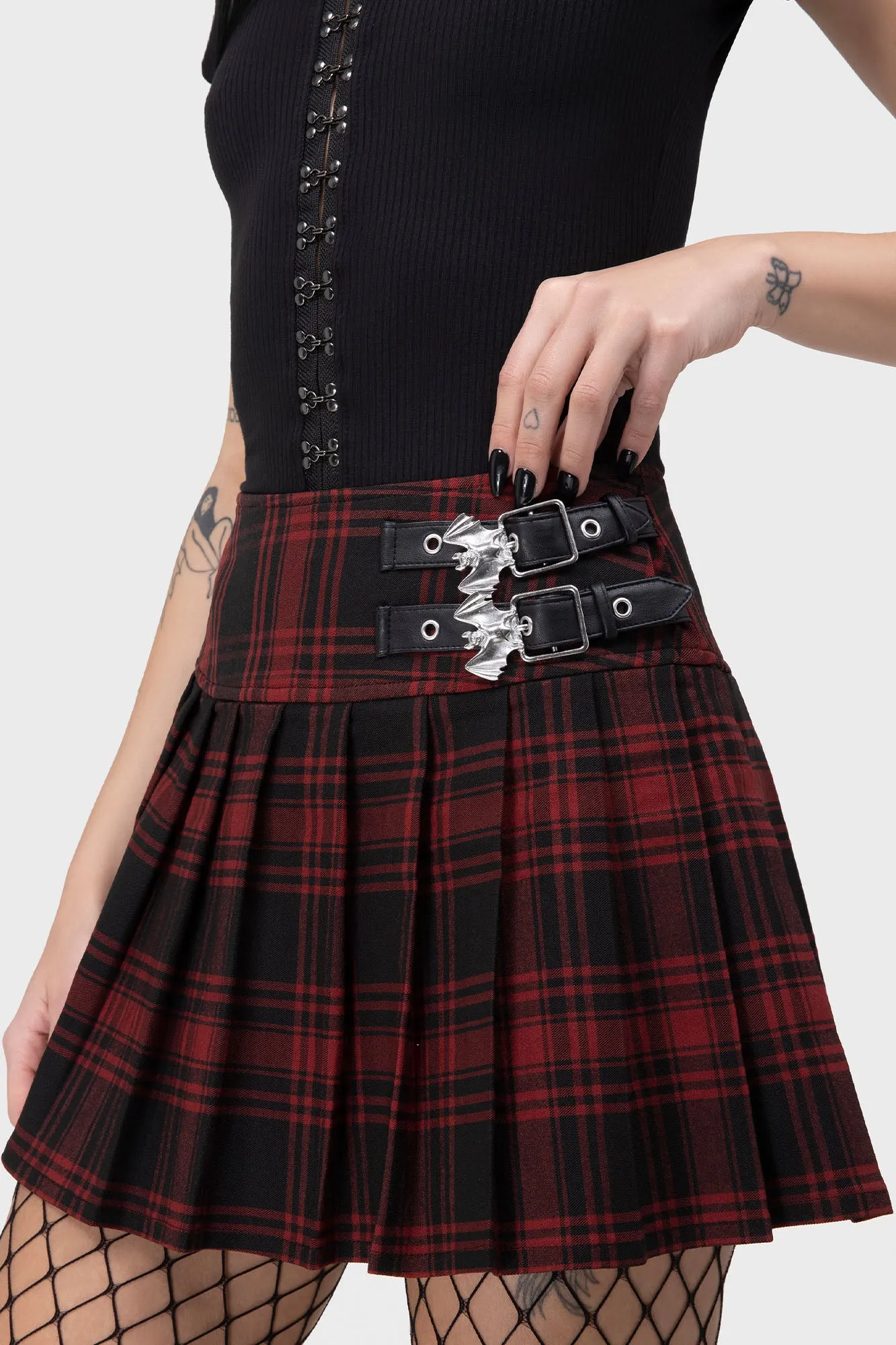 Bat Girl Skirt [TARTAN]