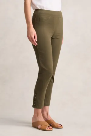 Bengajean® 7/8th Button Detail - Dusty Olive