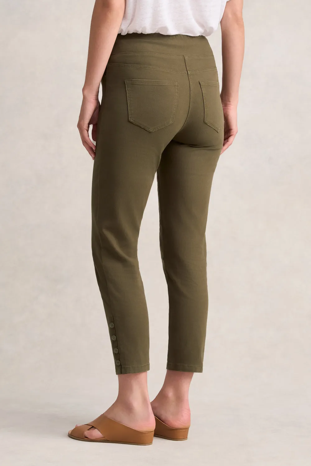 Bengajean® 7/8th Button Detail - Dusty Olive