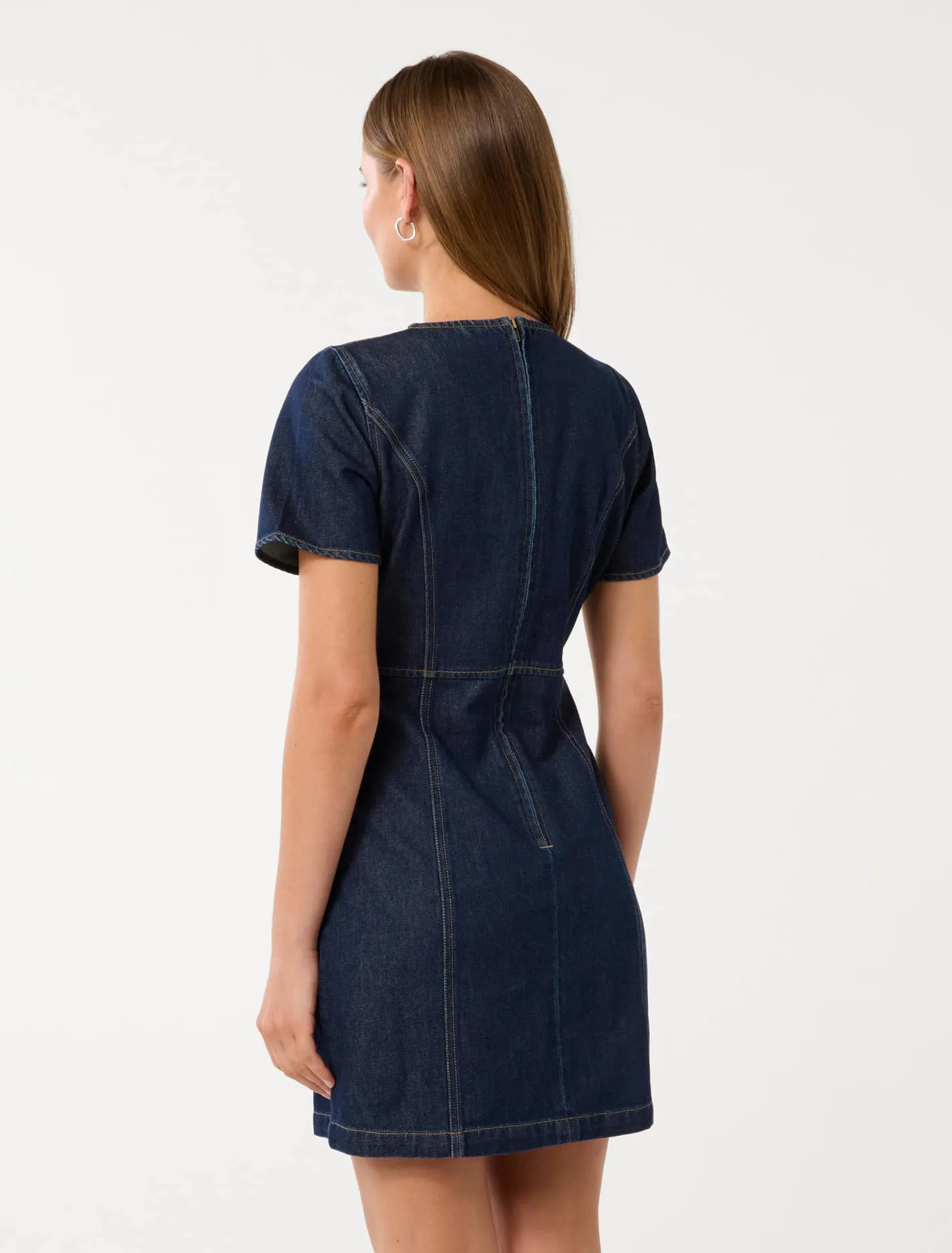 Bleu Shift Denim Dress