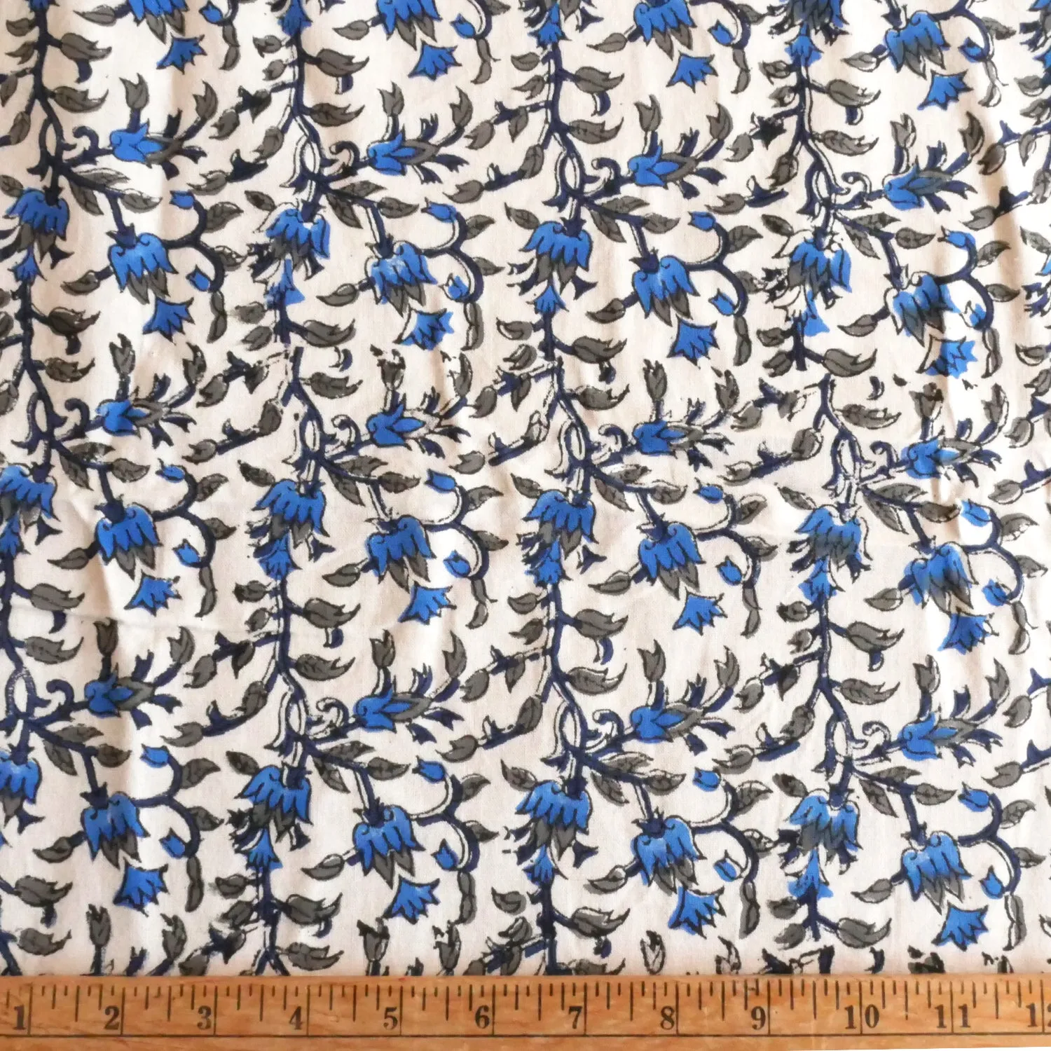 Block Print Fabric by the Yard