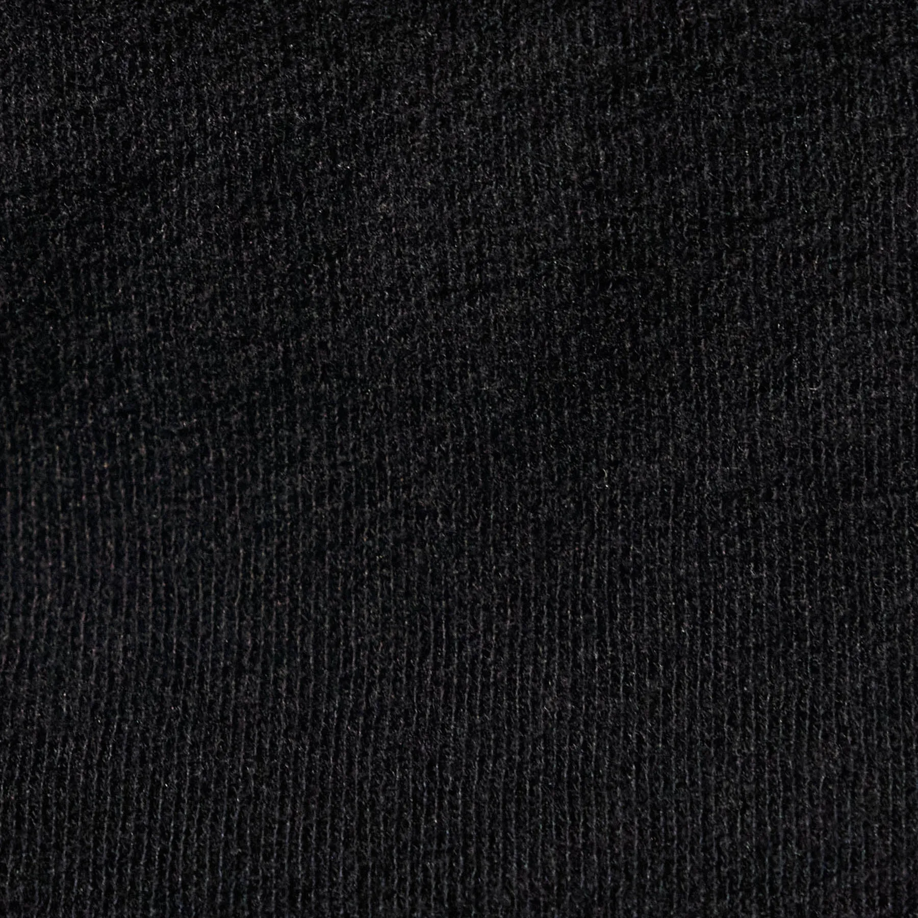 Brushed Jersey Pocket Tee - Black