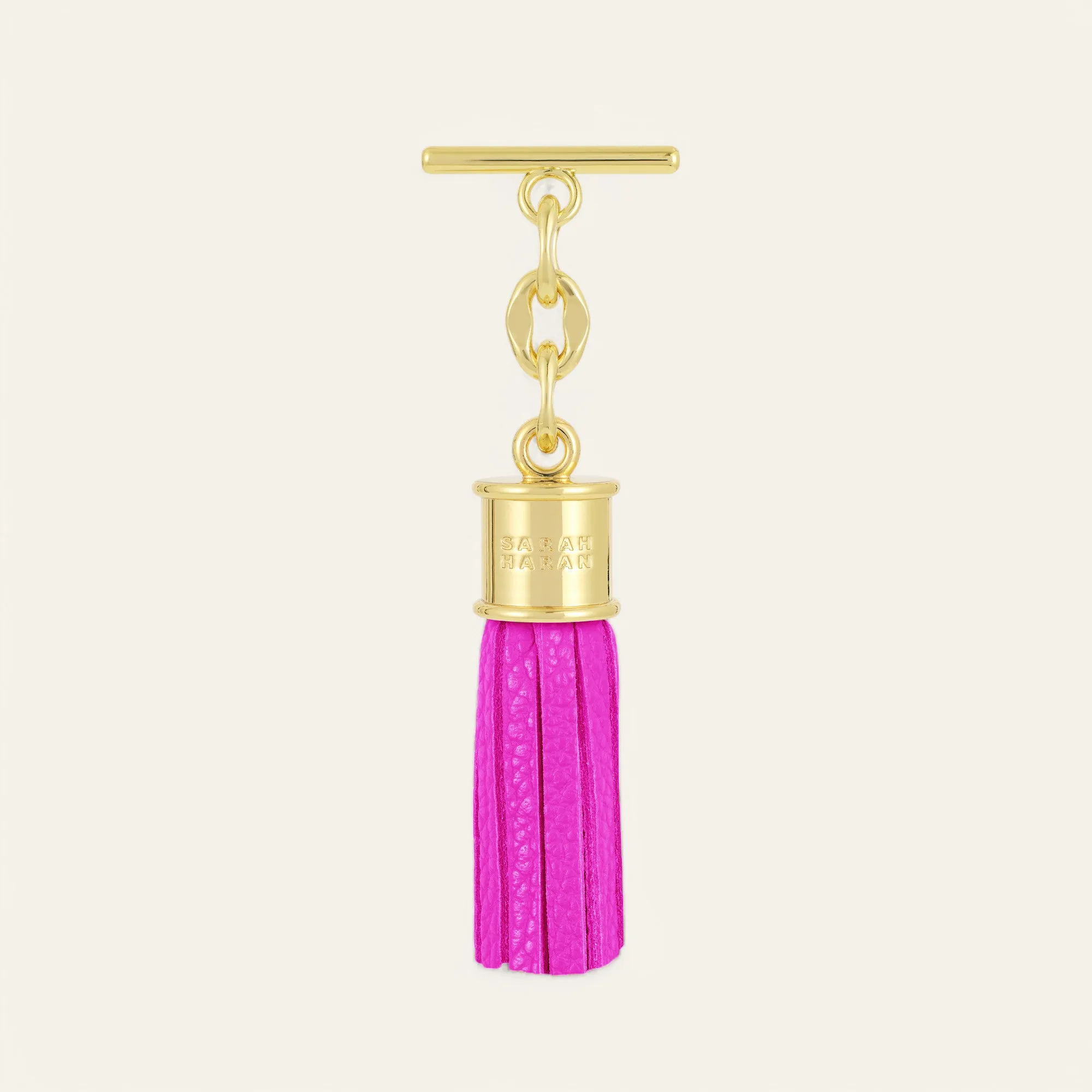 Capsule Tassel Mini | Pink Kiss with Gold hardware
