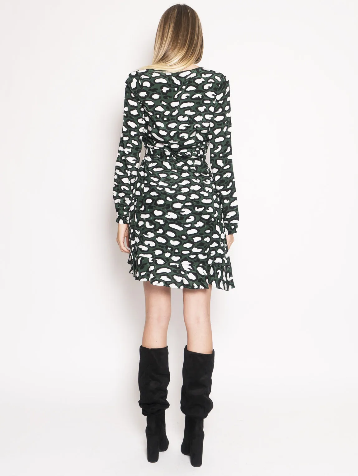 Closed Wallet Green Dress