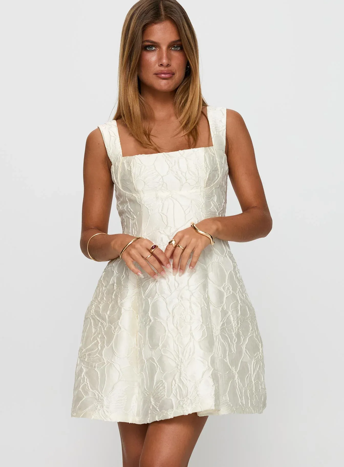 Eloquent Mini Dress Ivory