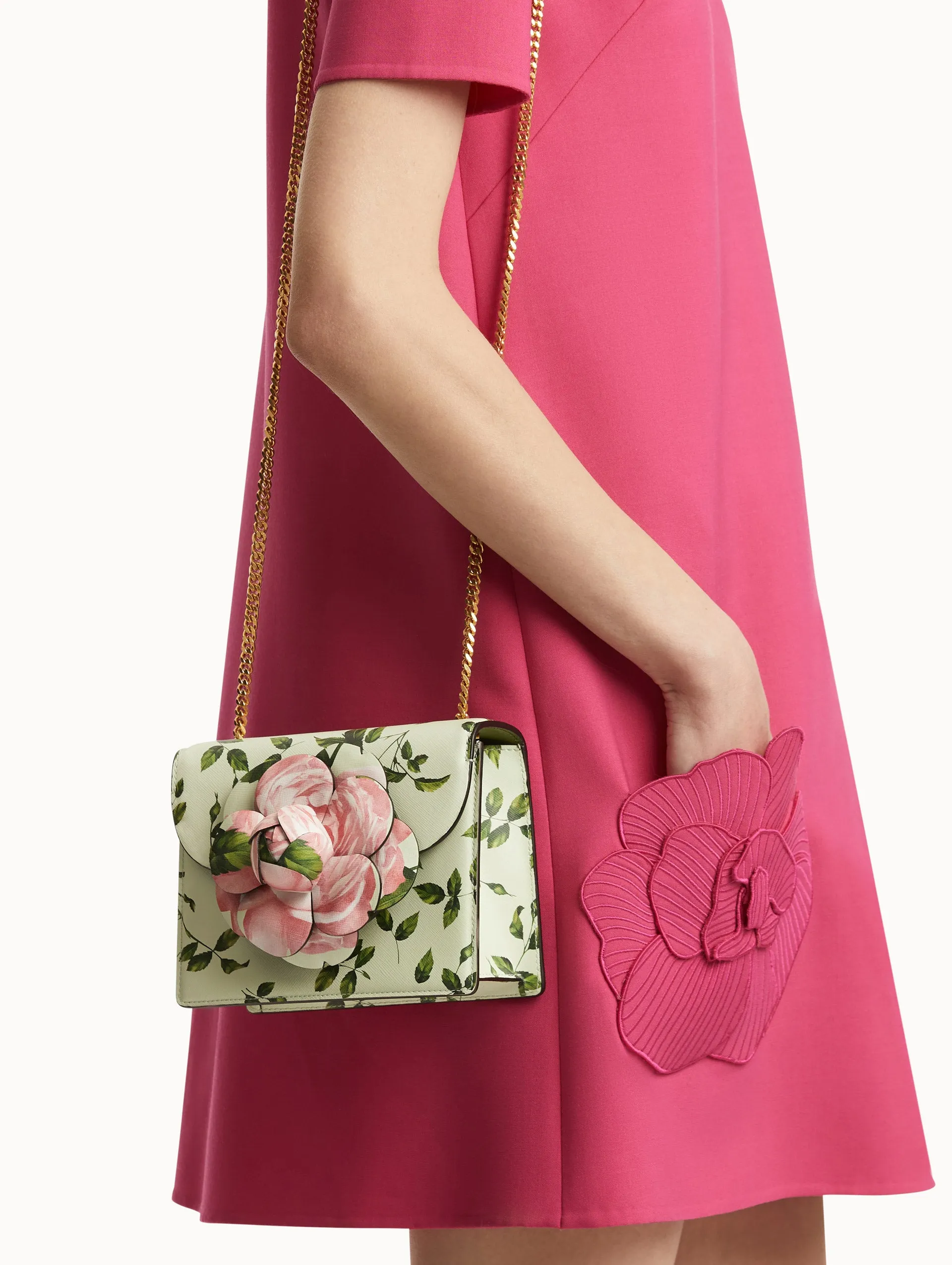 English Rose Printed Mini TRO Bag