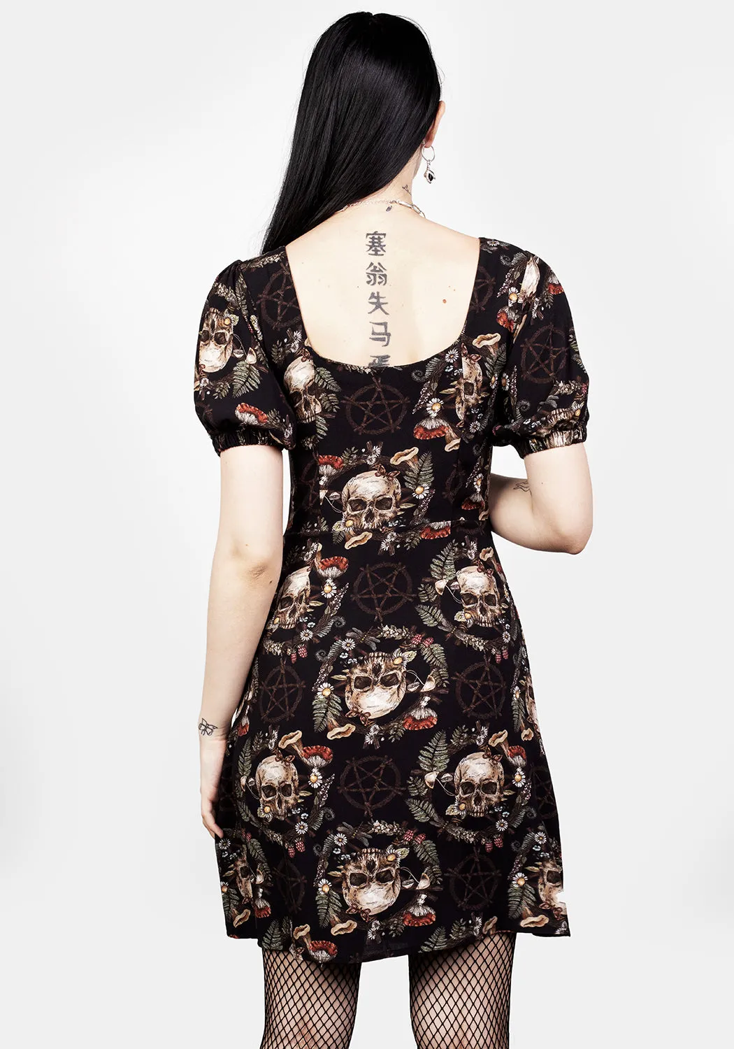 Goliath Puff Sleeve Mini Dress