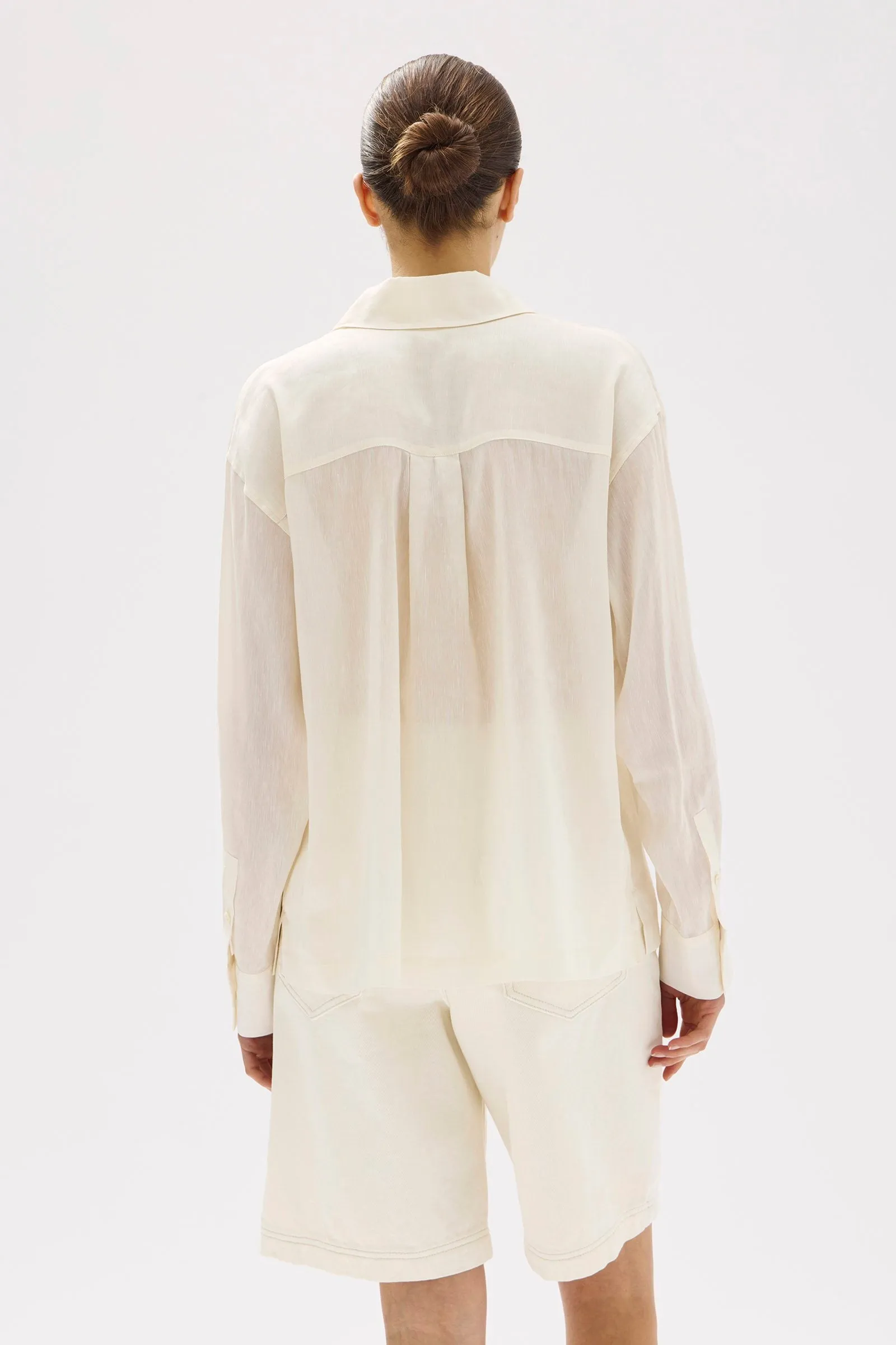 Harper Linen Silk Shirt