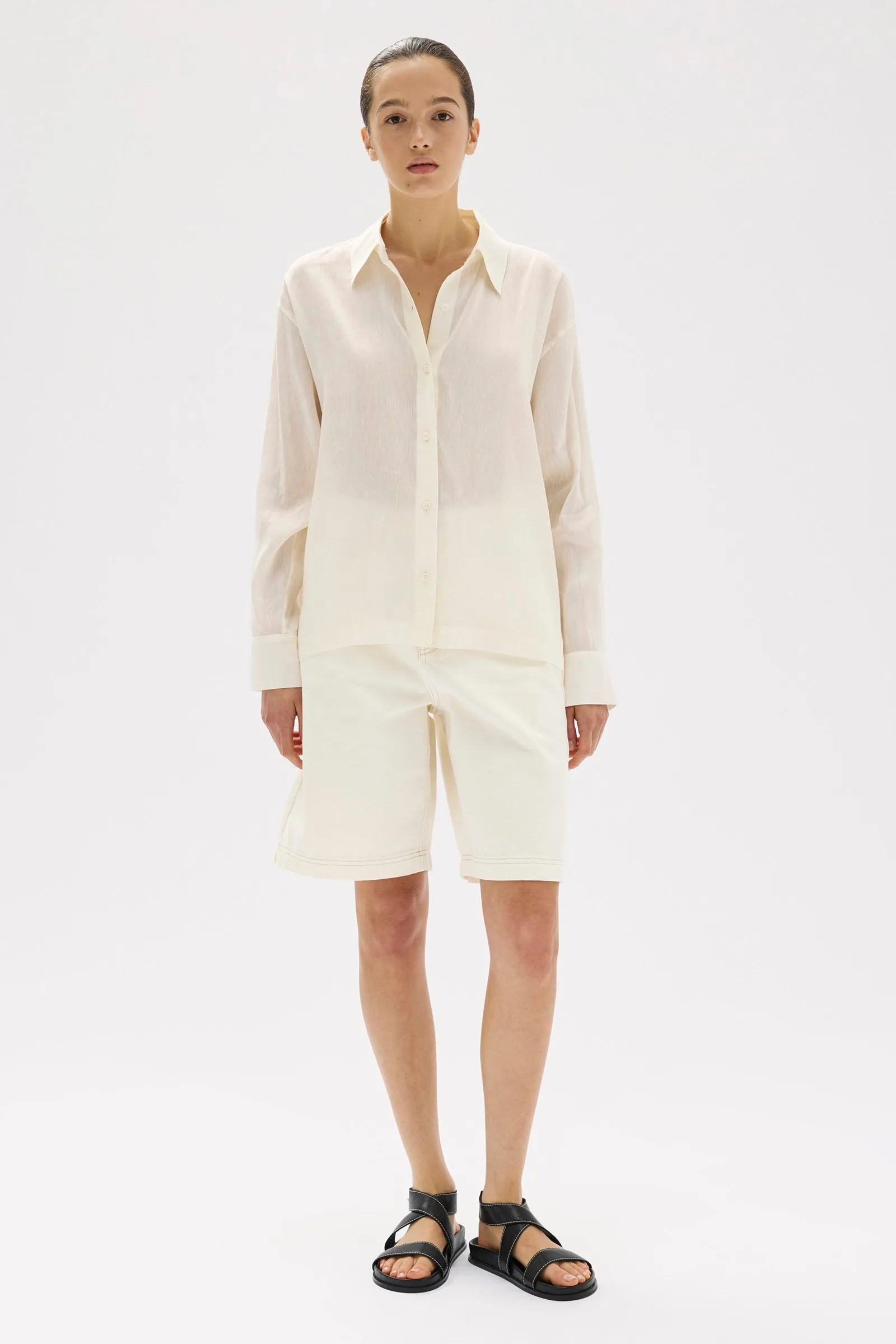 Harper Linen Silk Shirt