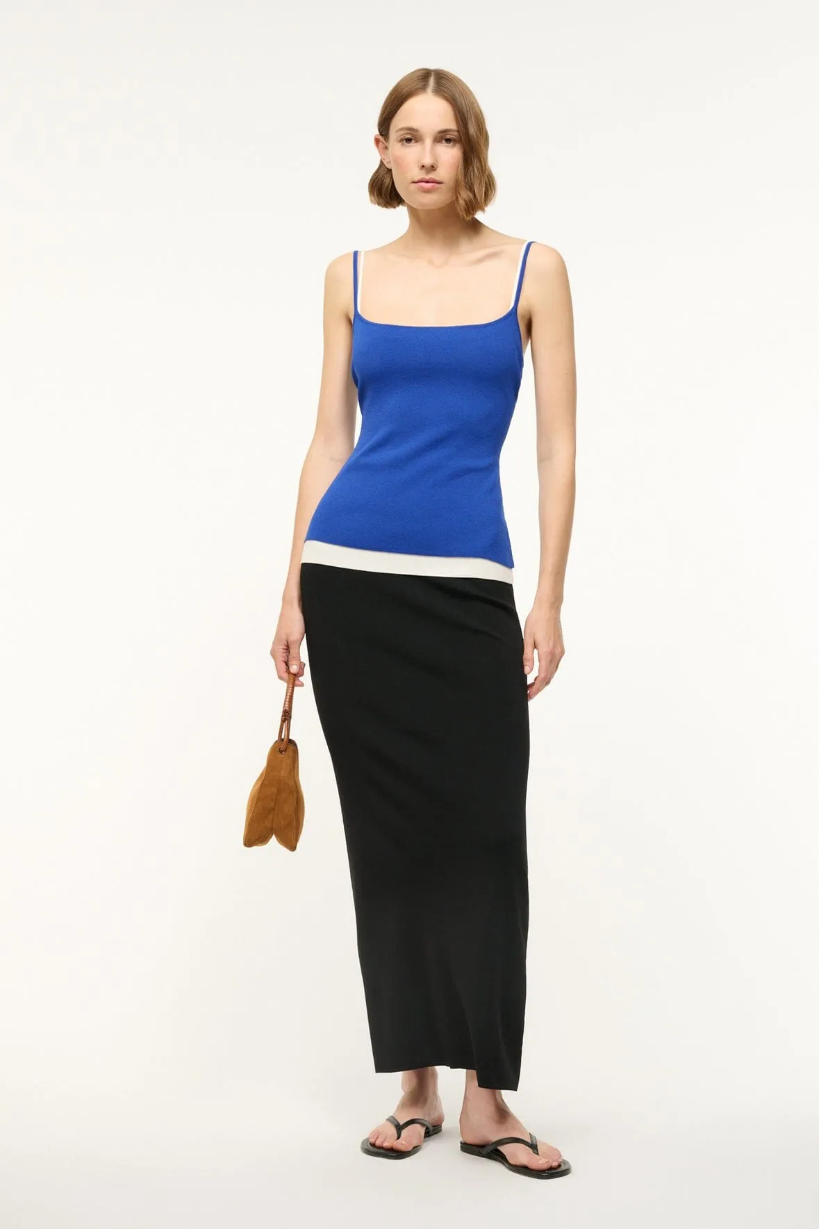 IGNACIO DRESS | DEEP SEA BLACK IVORY