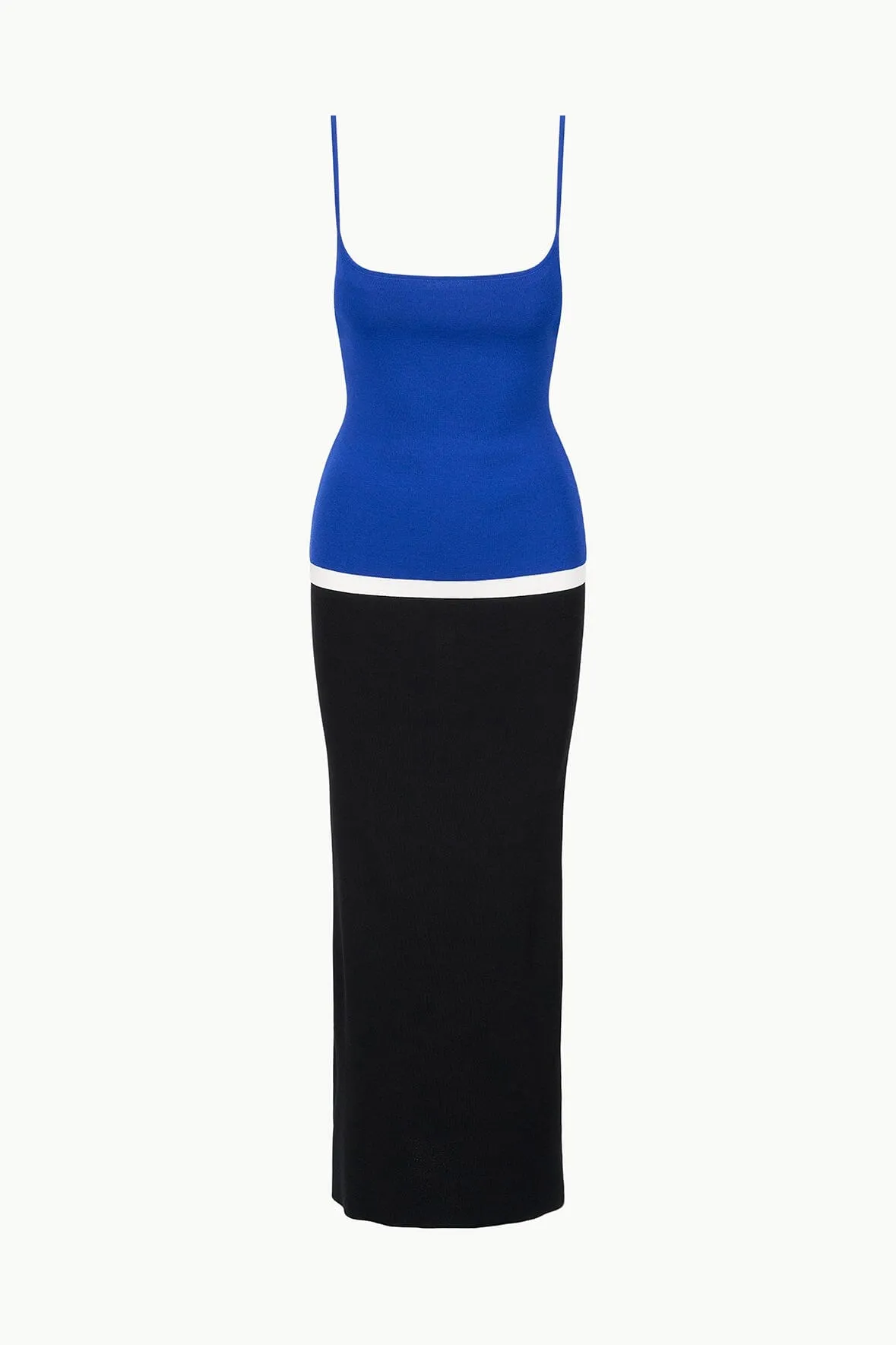 IGNACIO DRESS | DEEP SEA BLACK IVORY