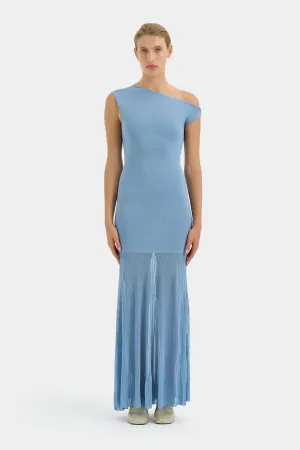 Indigo Twist Dress