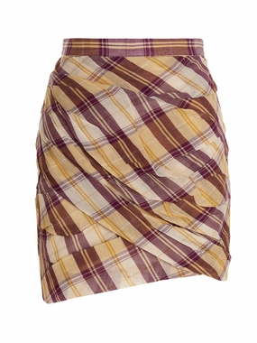 Isabel Marant Étoile Birdy Ruched Mini Skirt
