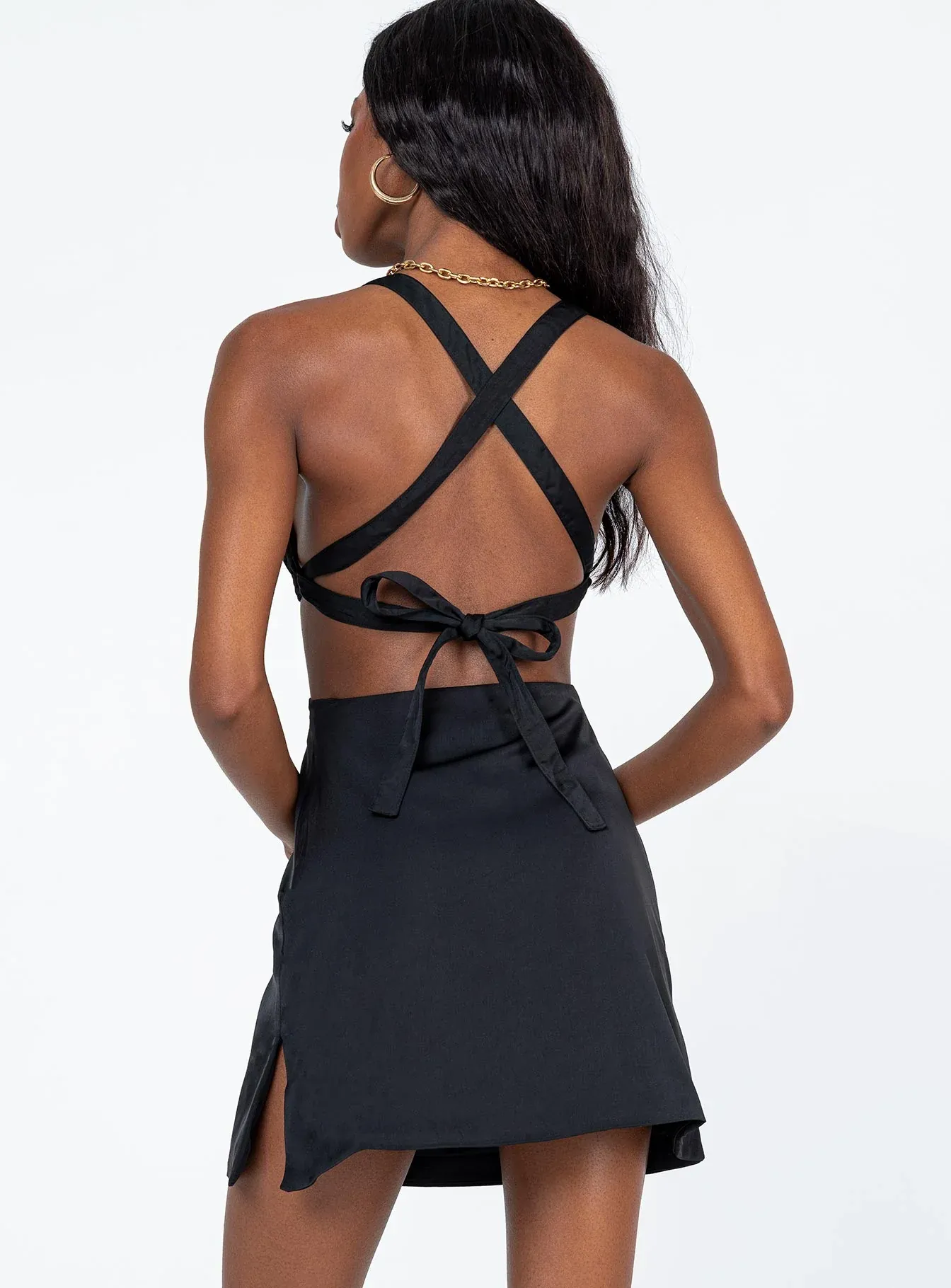Kaela Mini Dress Black