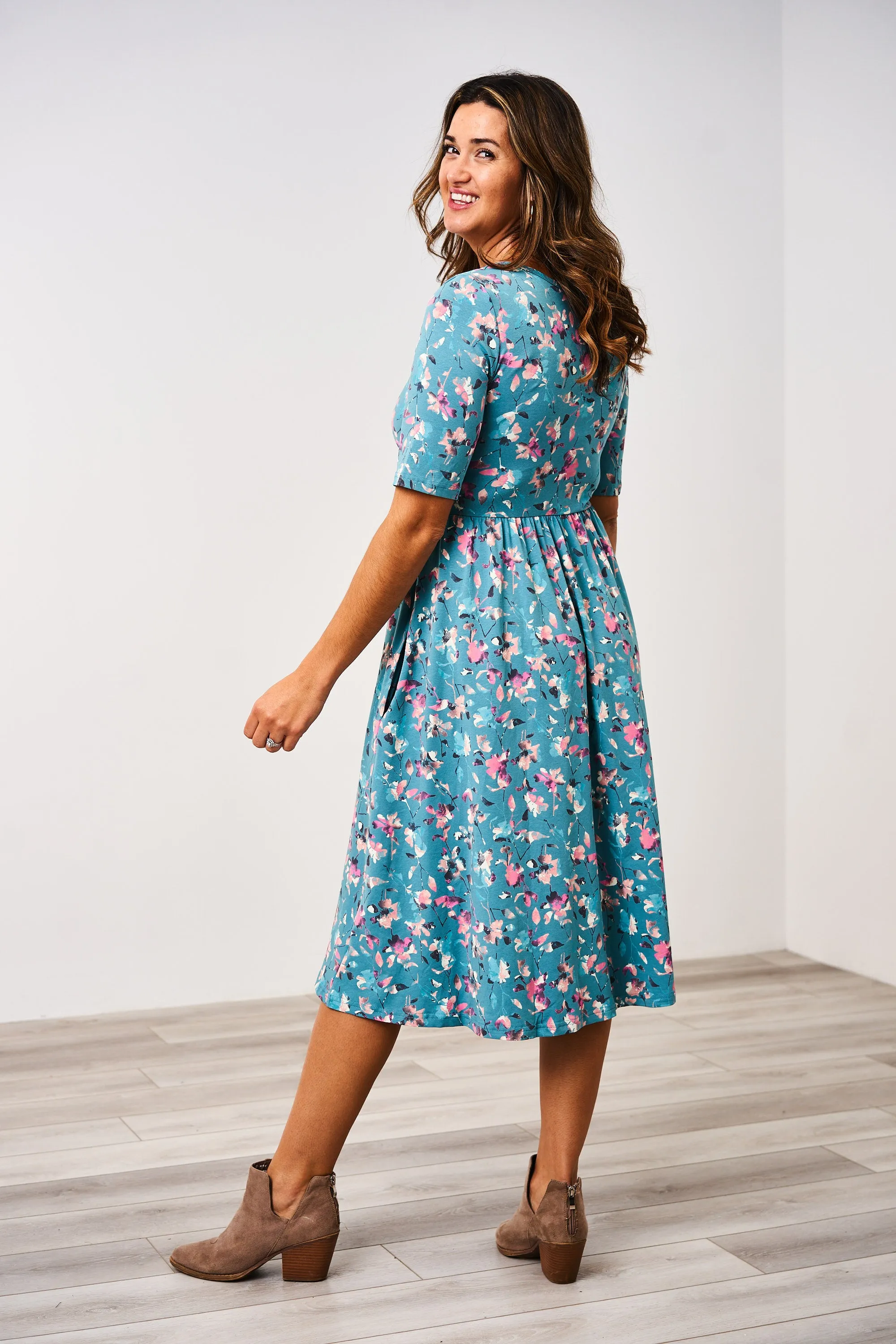 Latched Mama Classic Cotton Nursing Dress