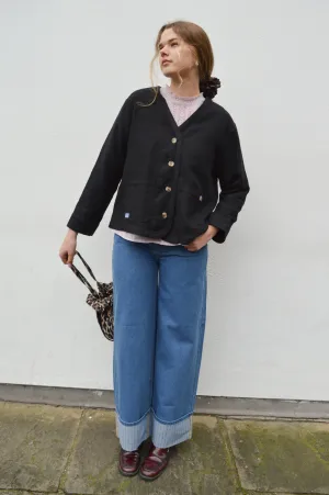 L.F. Markey Reuben Black Jacket