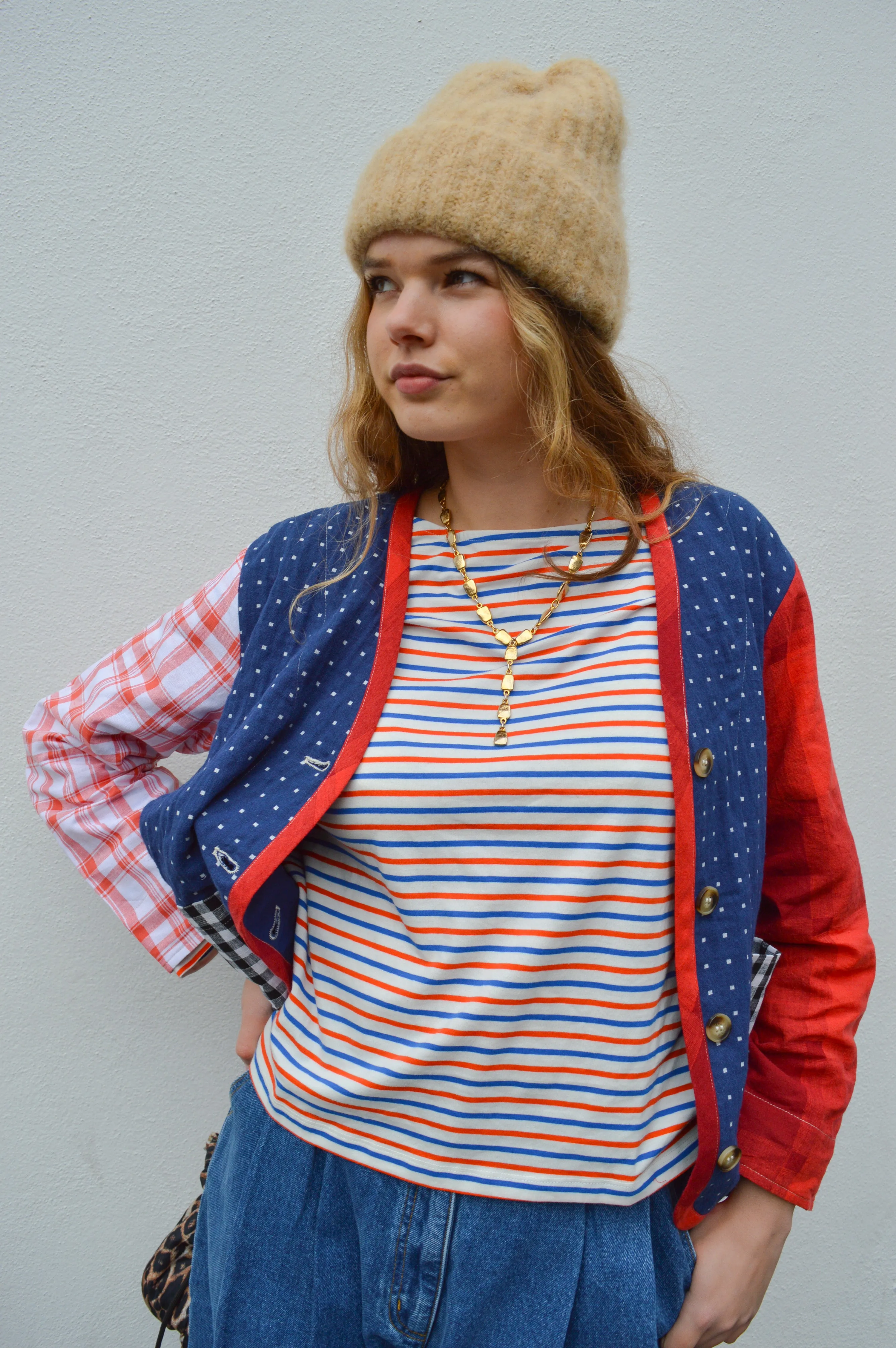 L.F. Markey Reuben Patchwork Jacket