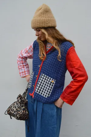L.F. Markey Reuben Patchwork Jacket