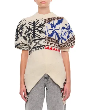 Long Pattern Knitwear