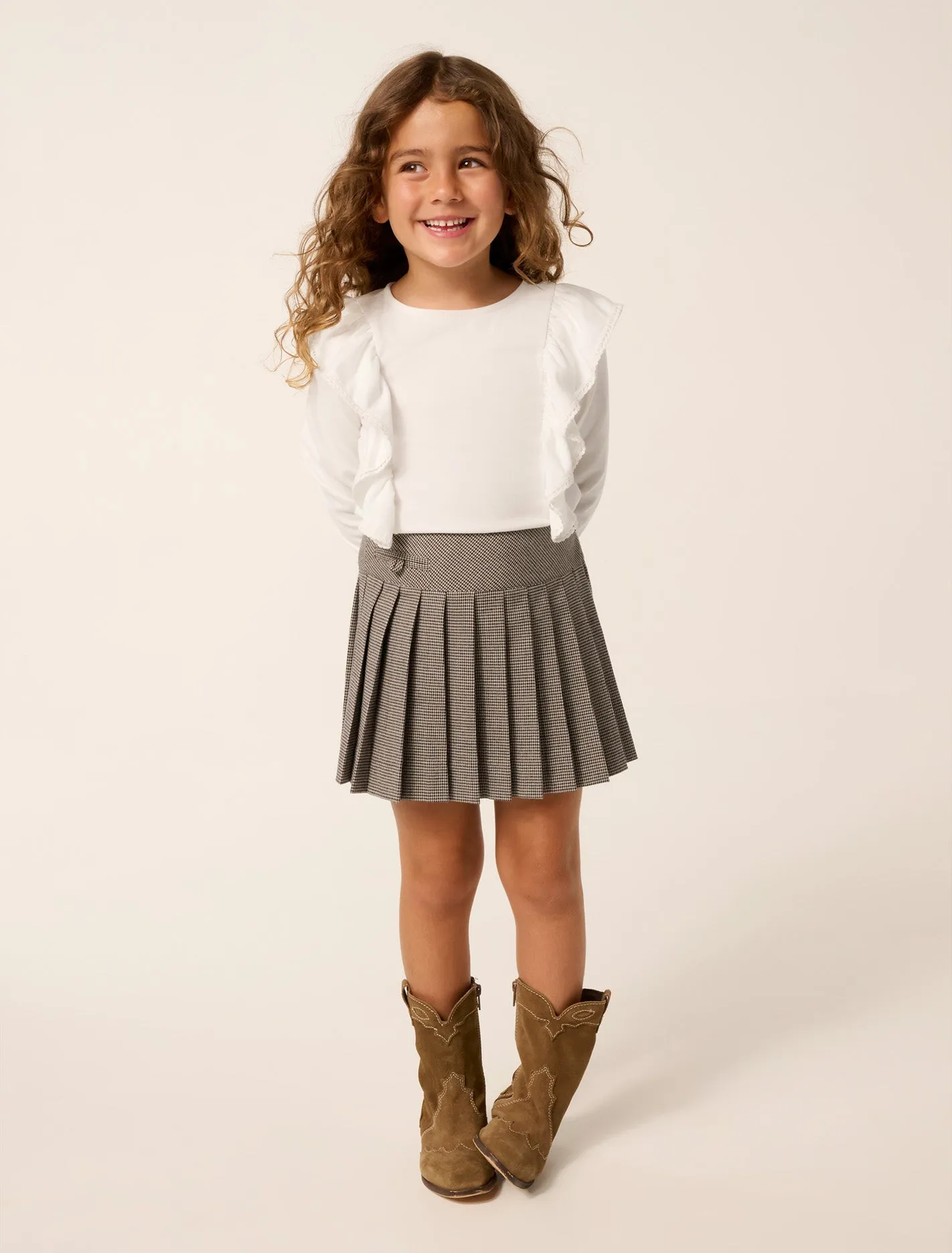 Mara Girls Pleated Skirt