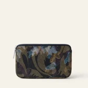 Millie Pouch | Enchanted Forest with Silver hardware