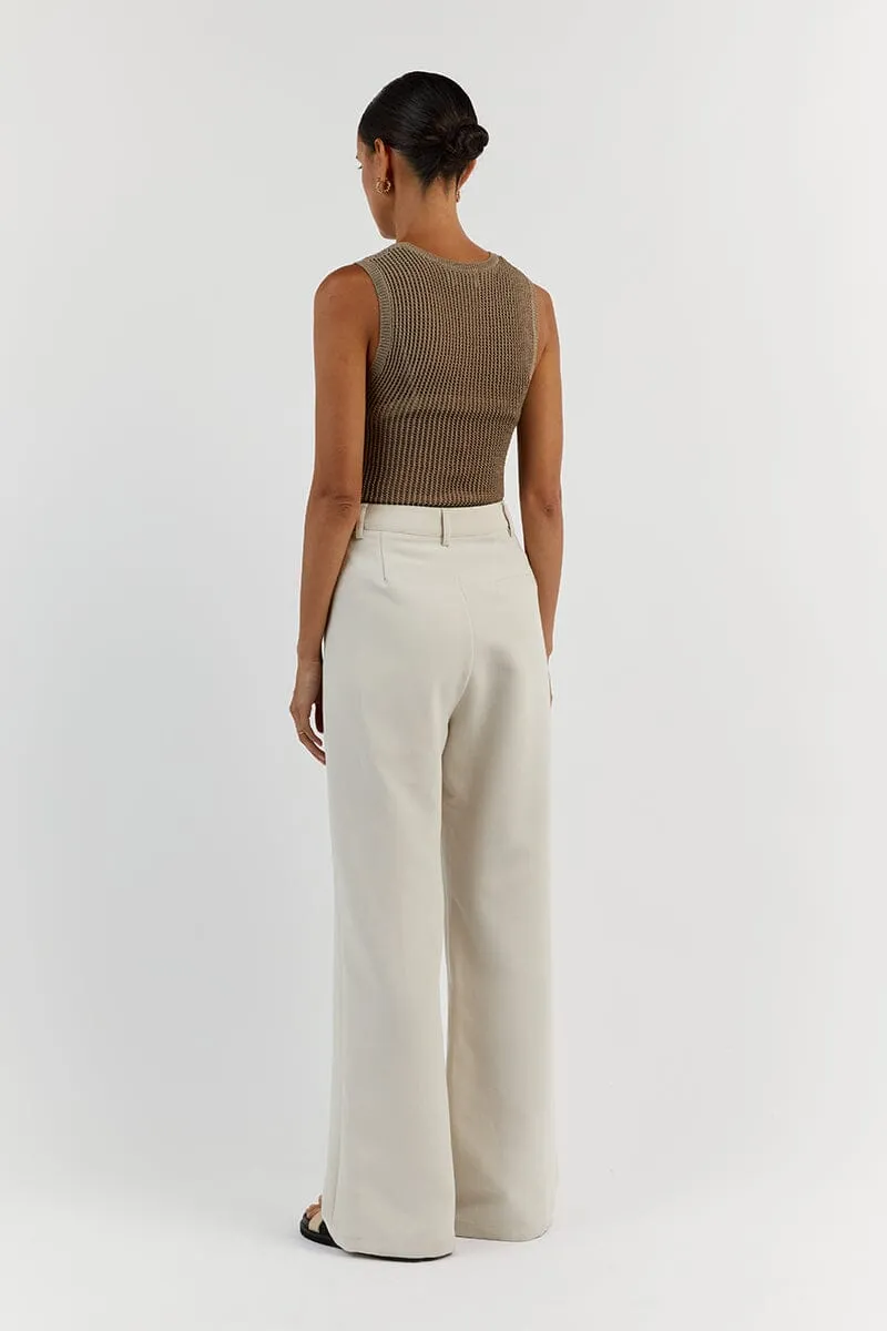 OPHELIA MOSS CROCHET TANK