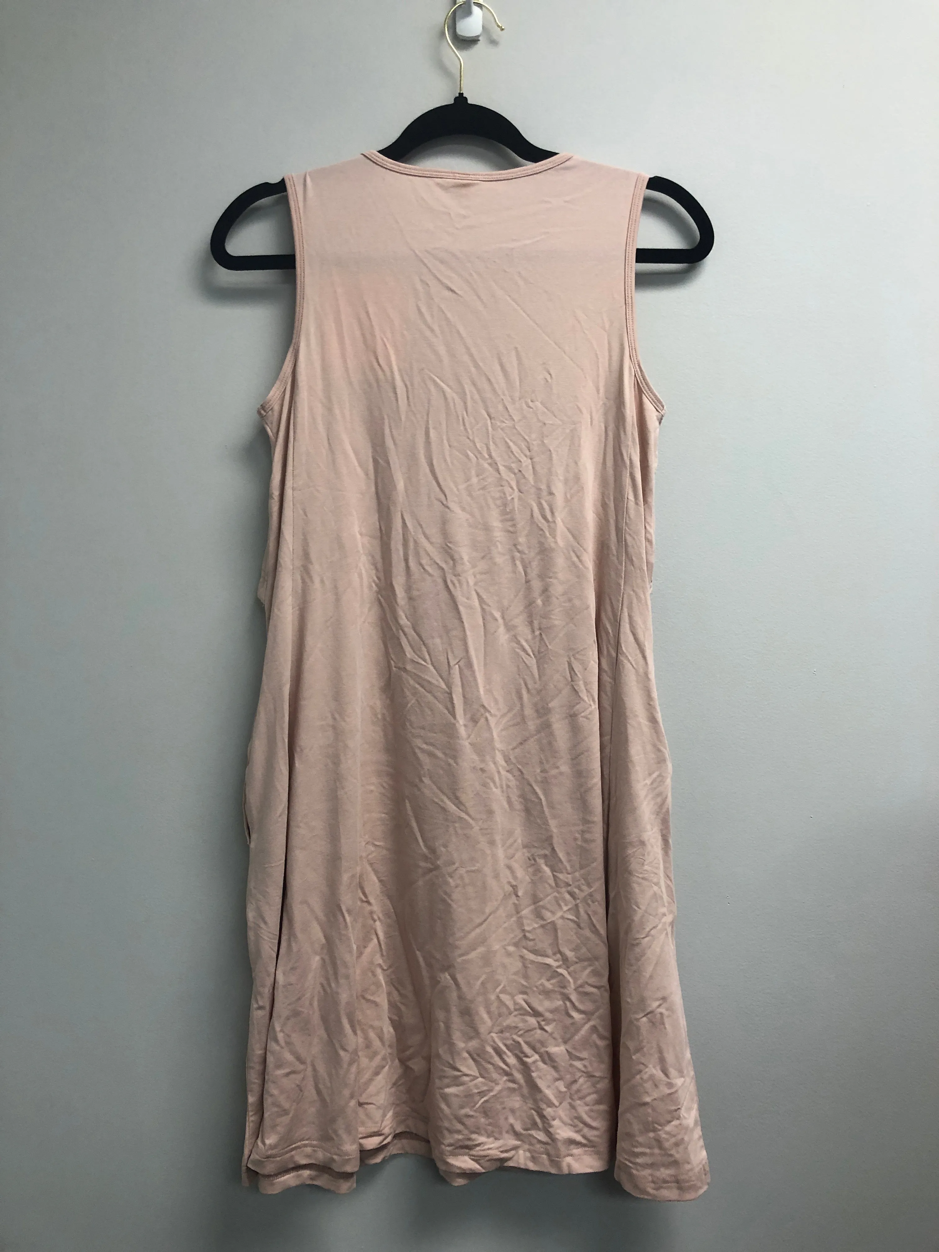 Outlet 7124 - Latched Mama Drawstring Tank Dress 2.0 - Blush - Small