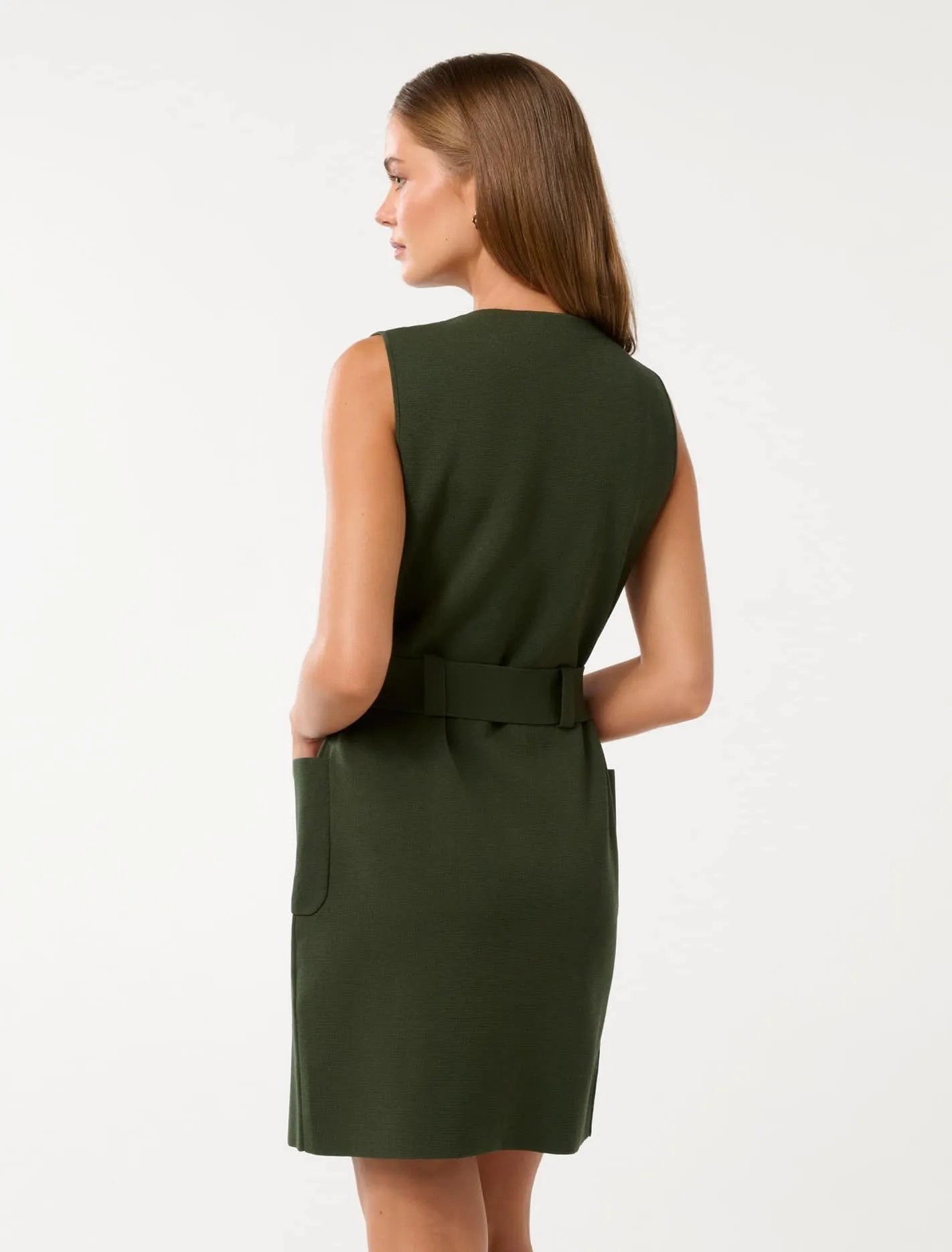 Parker Luxe Utility Mini Dress