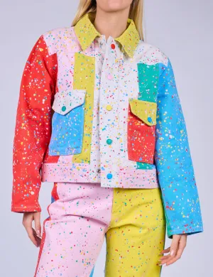 Playcraft Splatter Denim Jacket