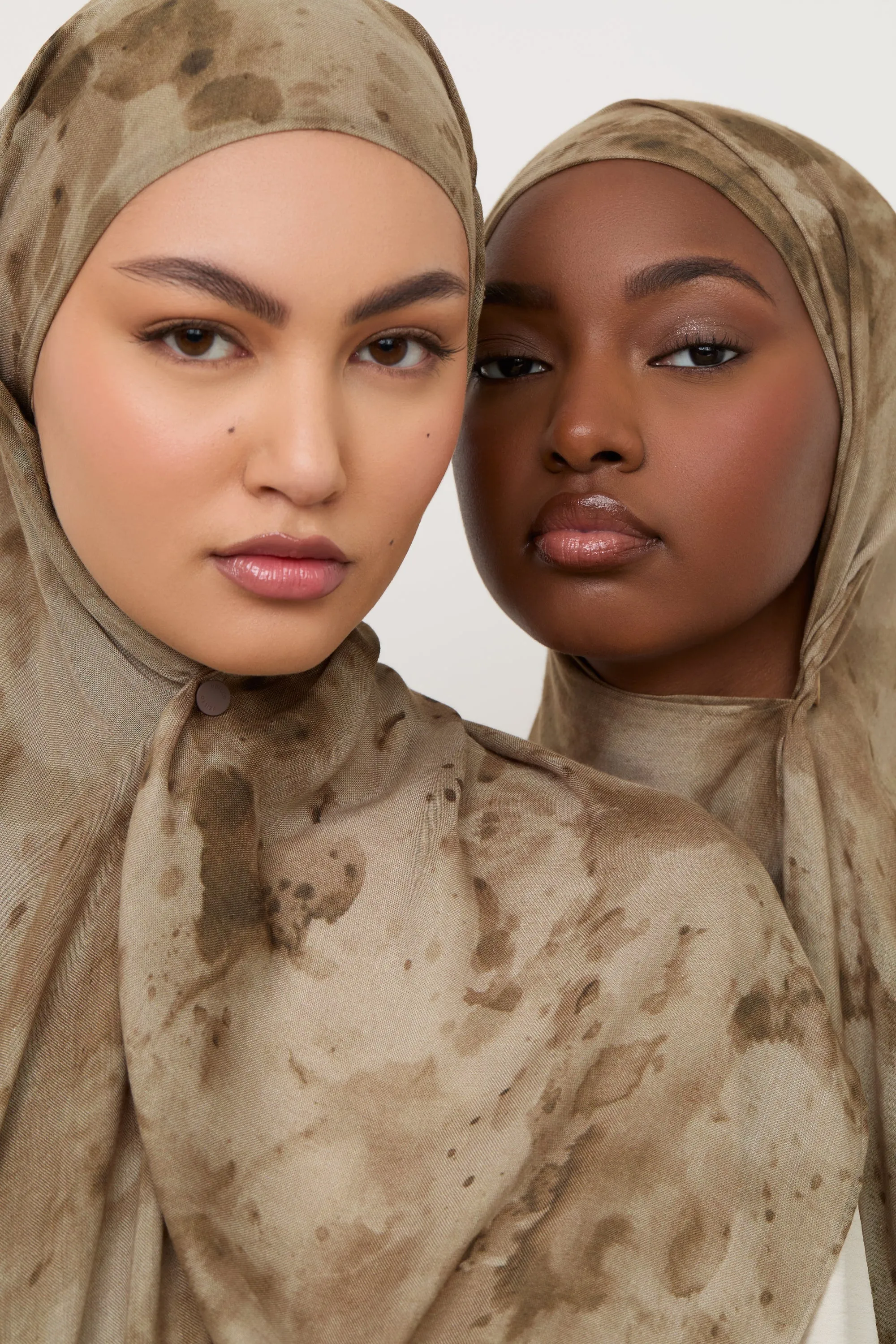 Printed Modal Hijab - Desert Dust
