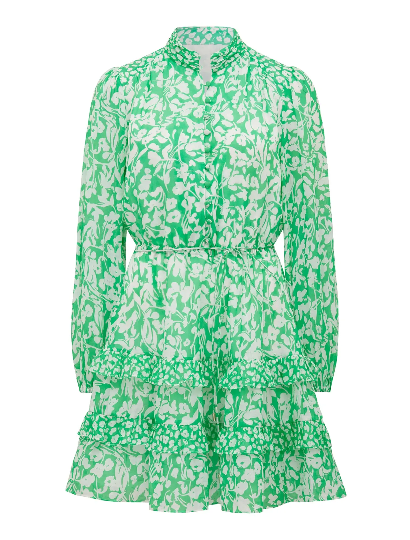 Raquel Mixed Print Mini Dress