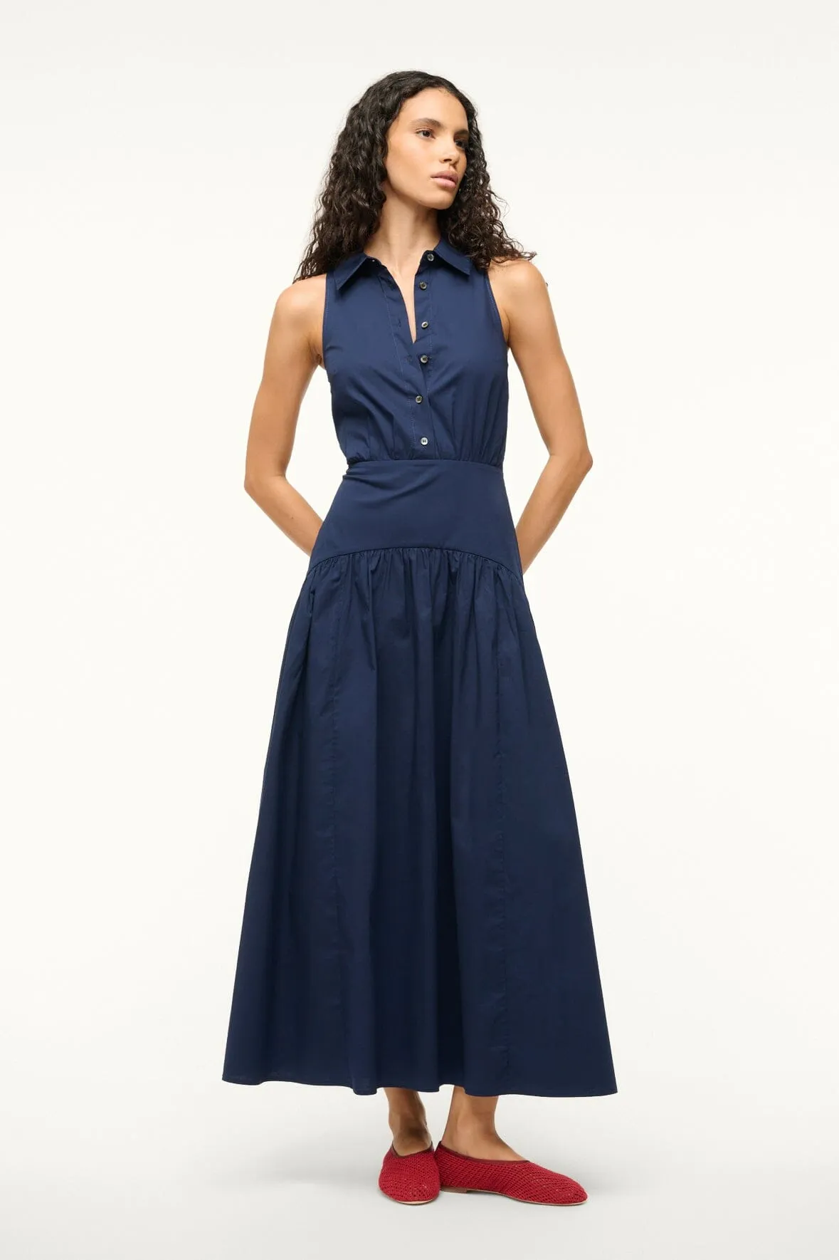 ROMY DRESS | NAVY