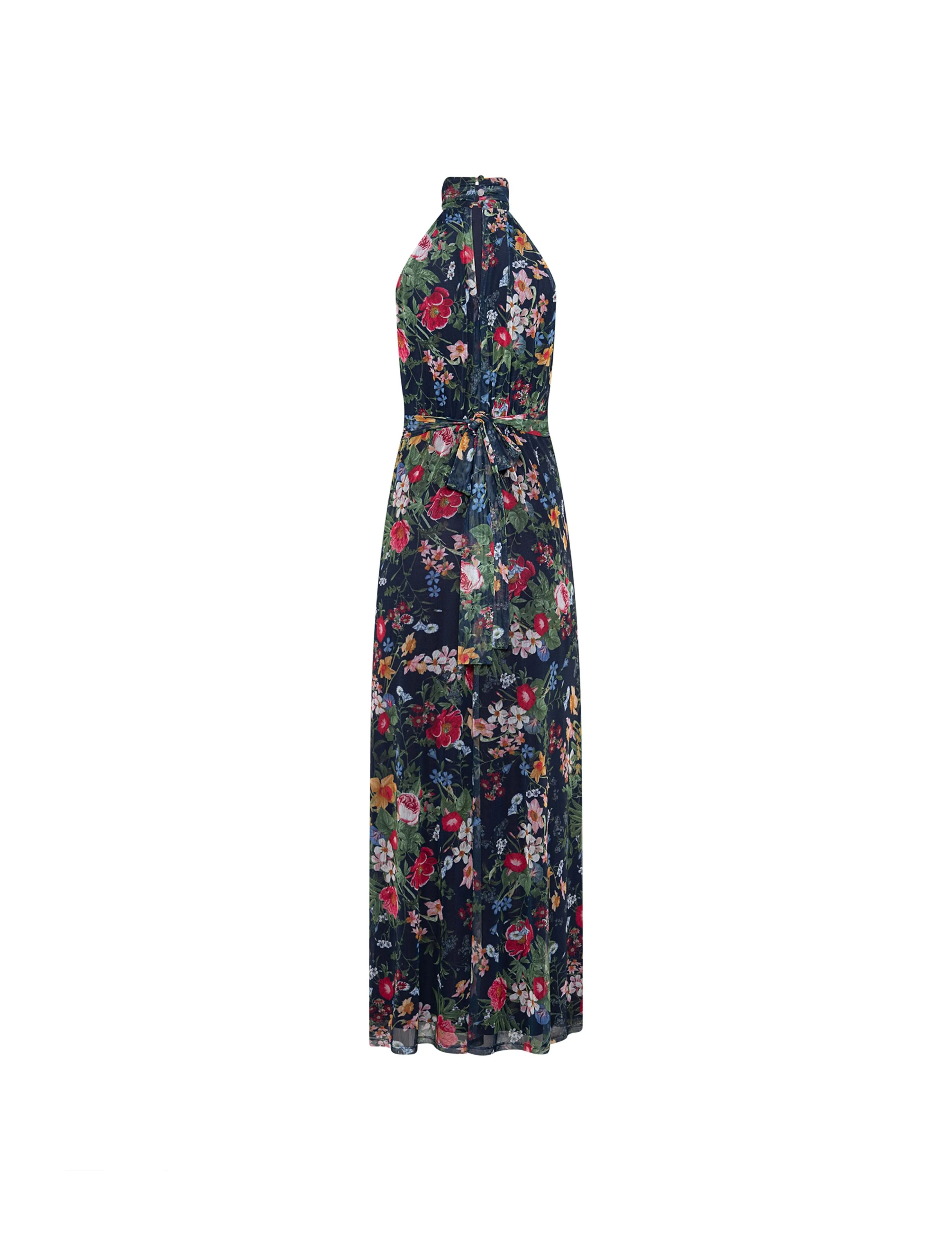 Ruffle Hem Maxi Dress