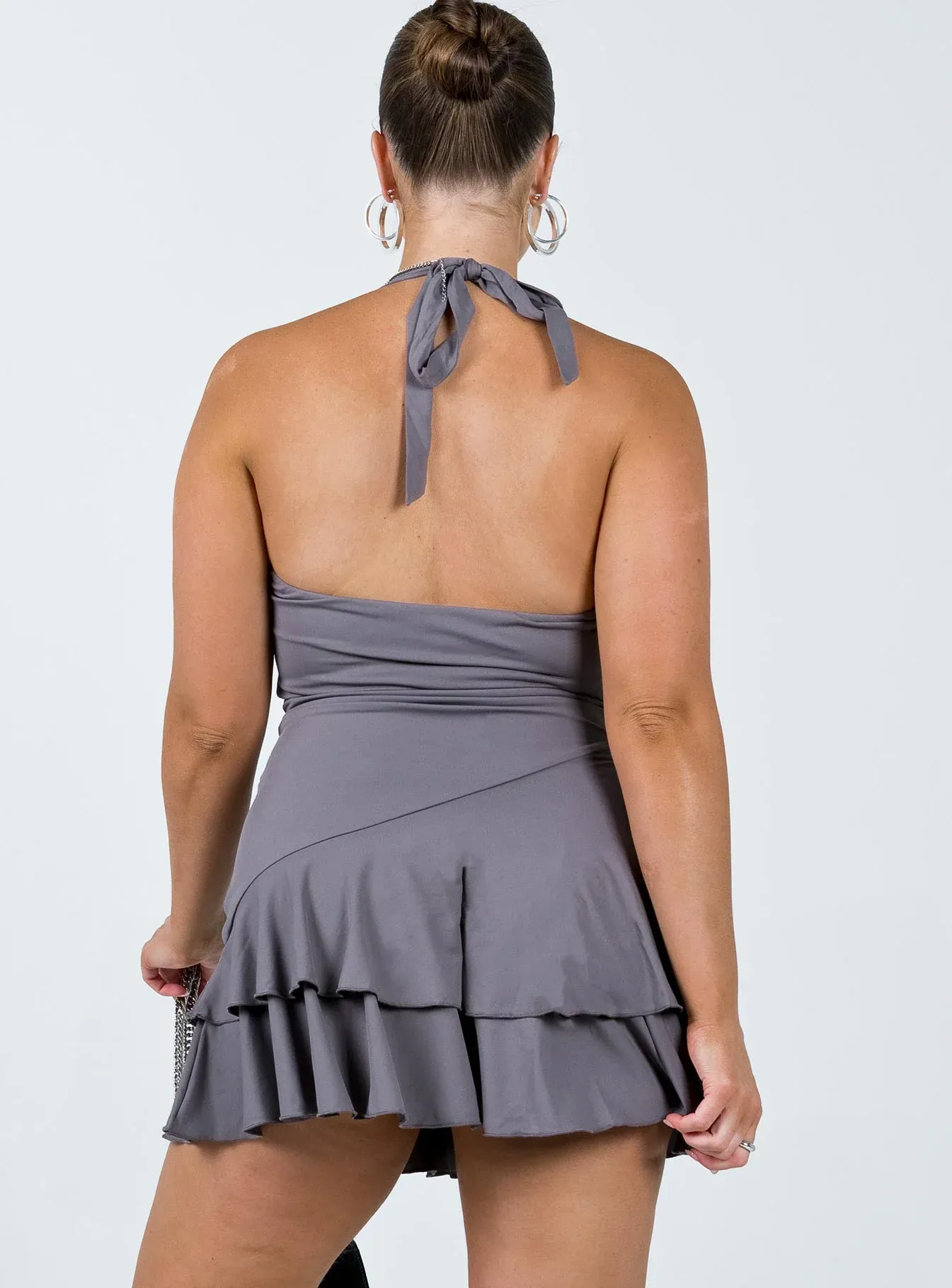 Sarno Mini Dress Slate