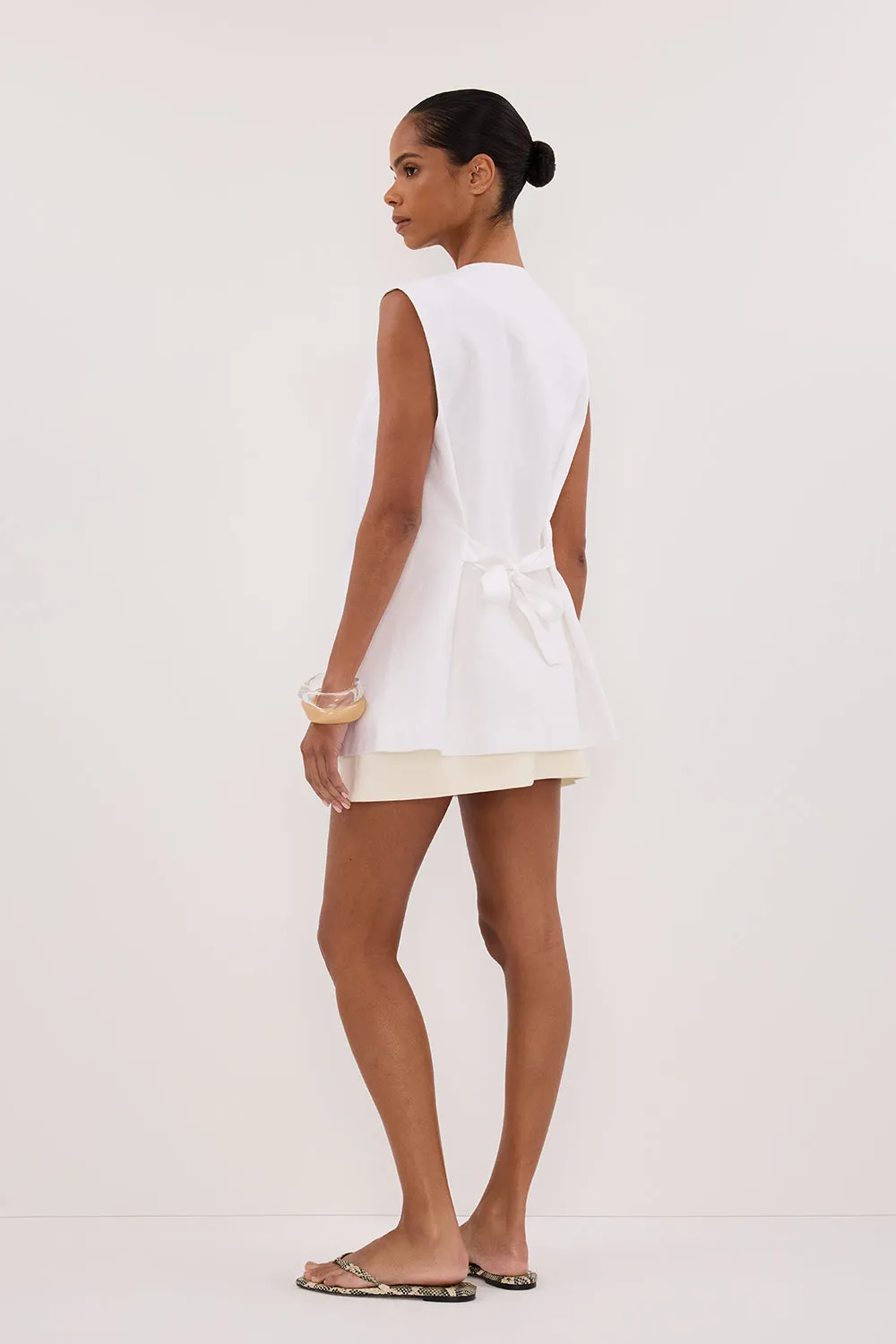 SOHO CREAM SKORT