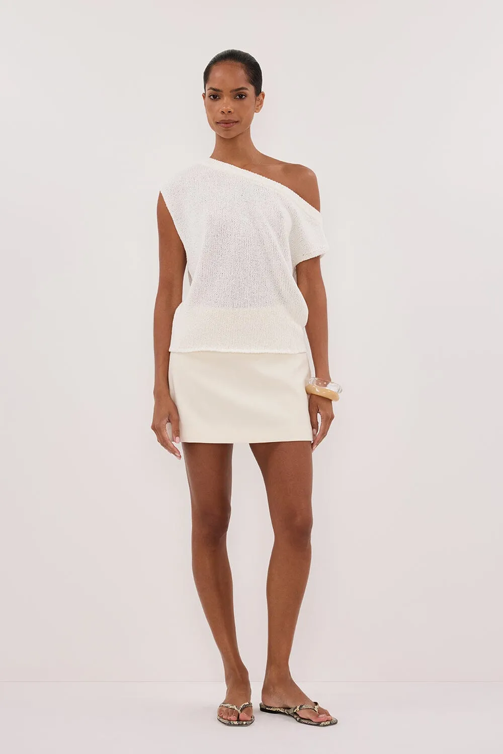 SOHO CREAM SKORT