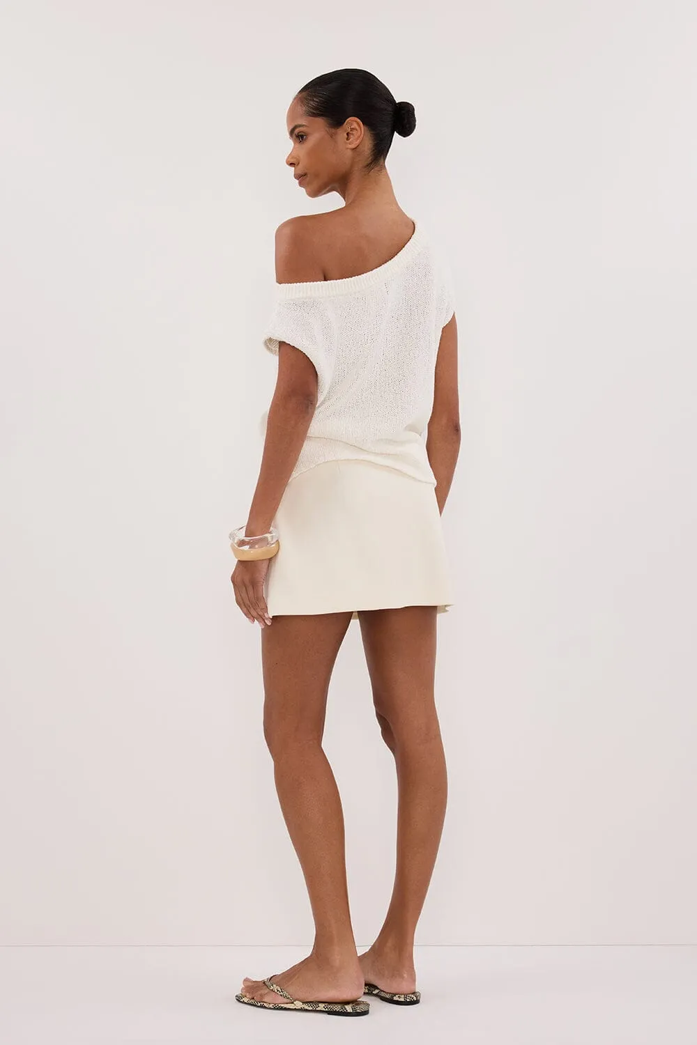 SOHO CREAM SKORT