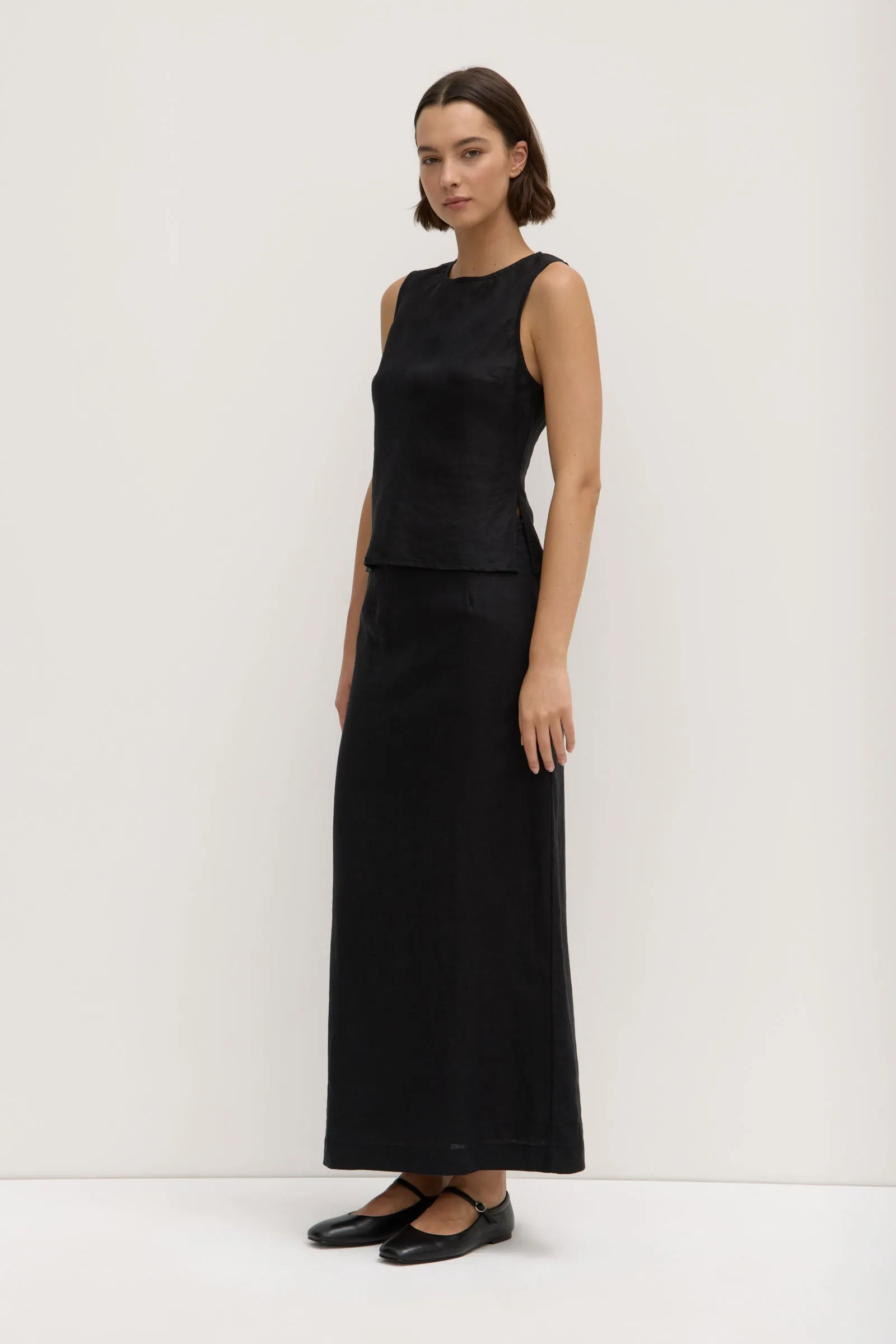 Solis Linen Top