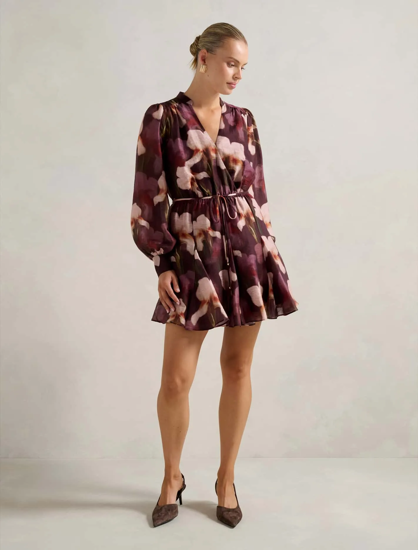 Talia Long Sleeve Mini Dress