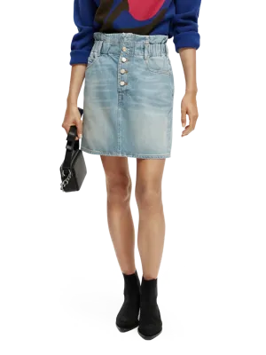 The Break Denim Skirt