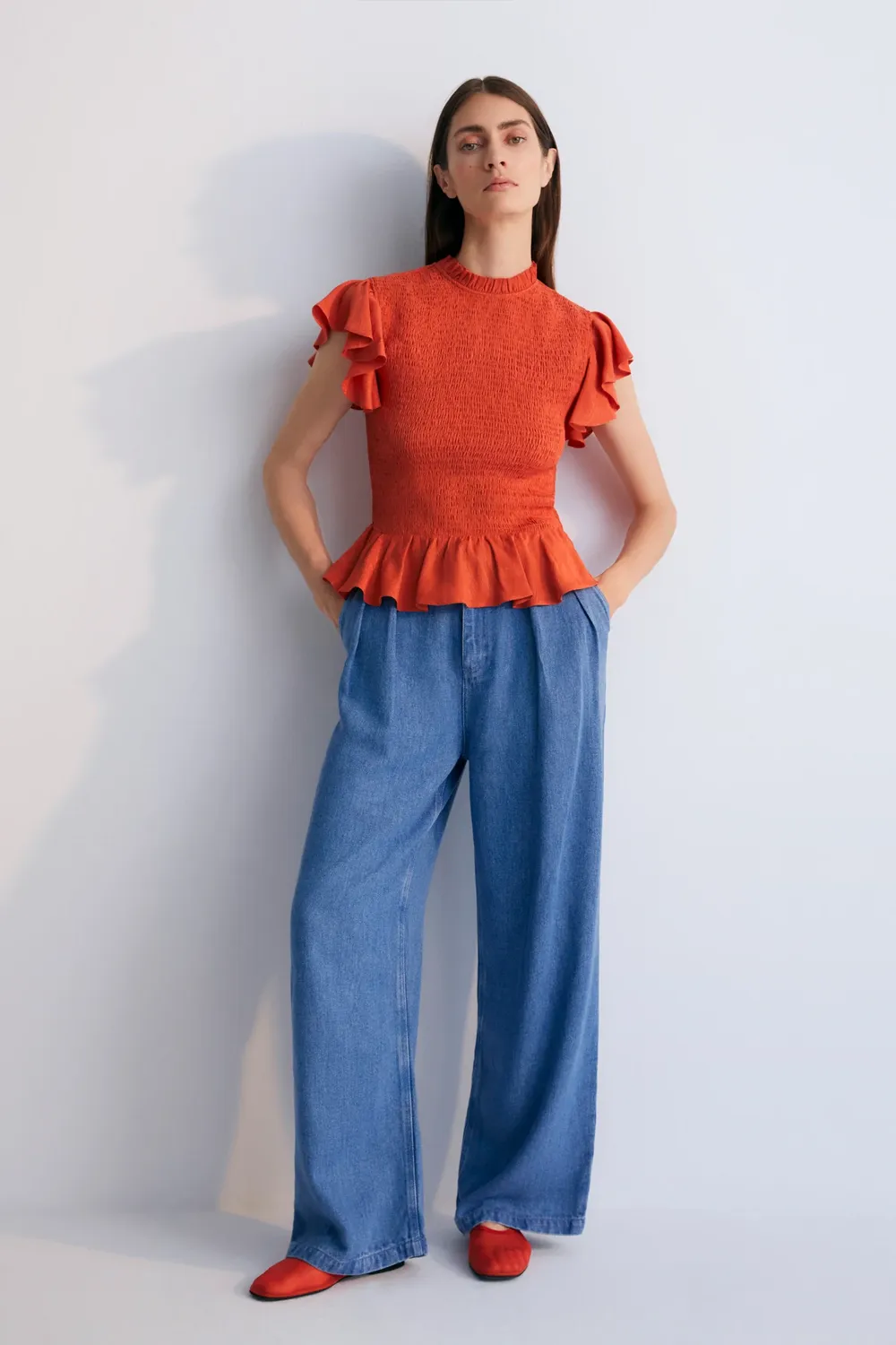The New Society Katerina Chilli Top