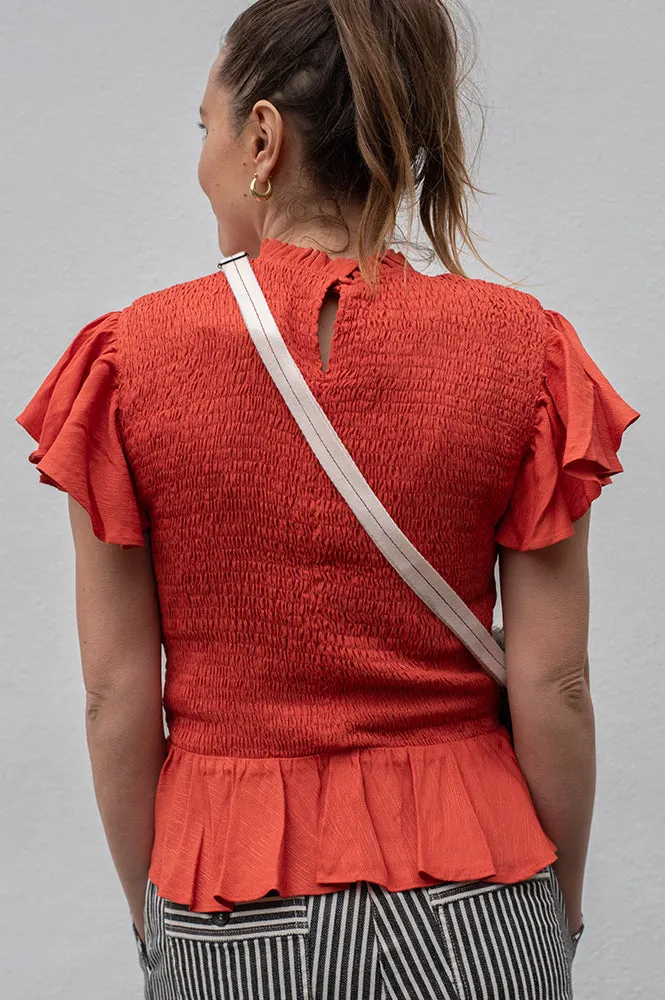 The New Society Katerina Chilli Top