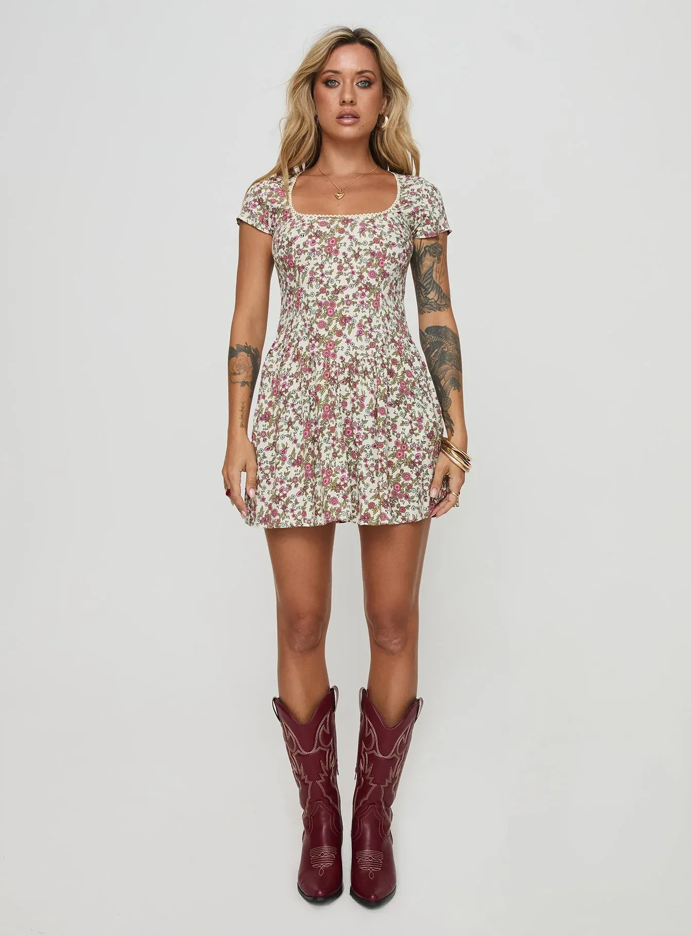 Tipani Mini Dress Cream