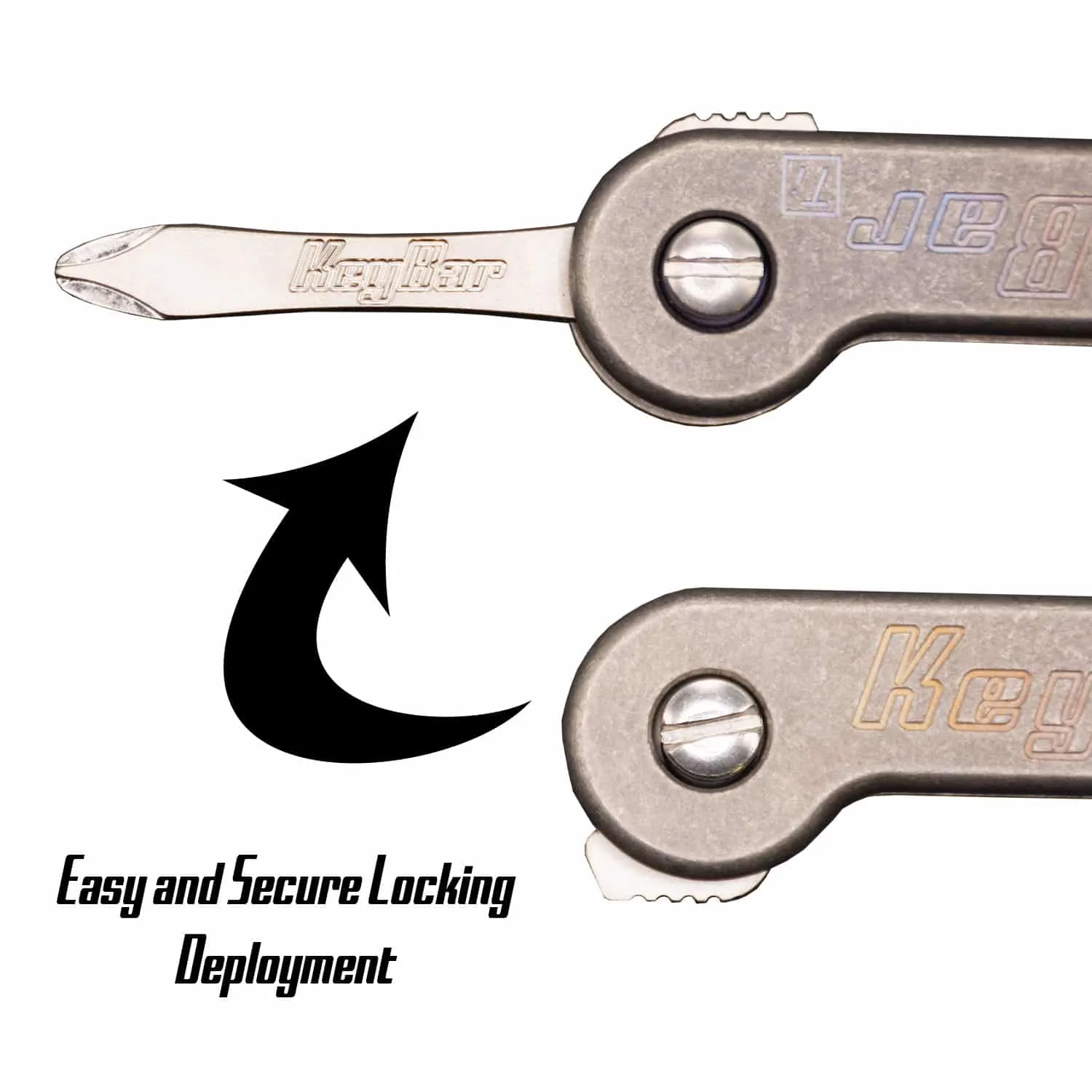 Tool Insert Set: Mini Utility Tool & Phillips Screwdriver with Locking Plate
