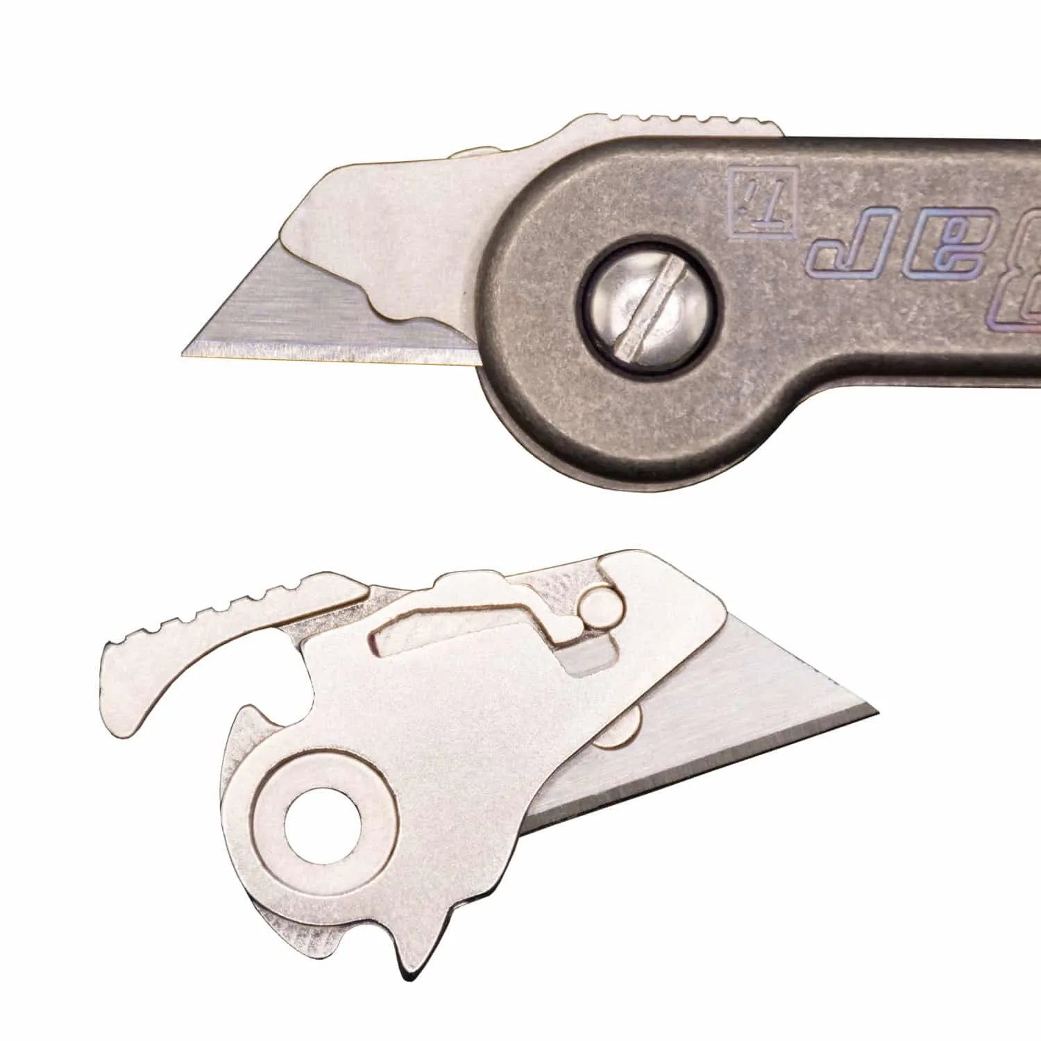 Tool Insert Set: Mini Utility Tool & Phillips Screwdriver with Locking Plate